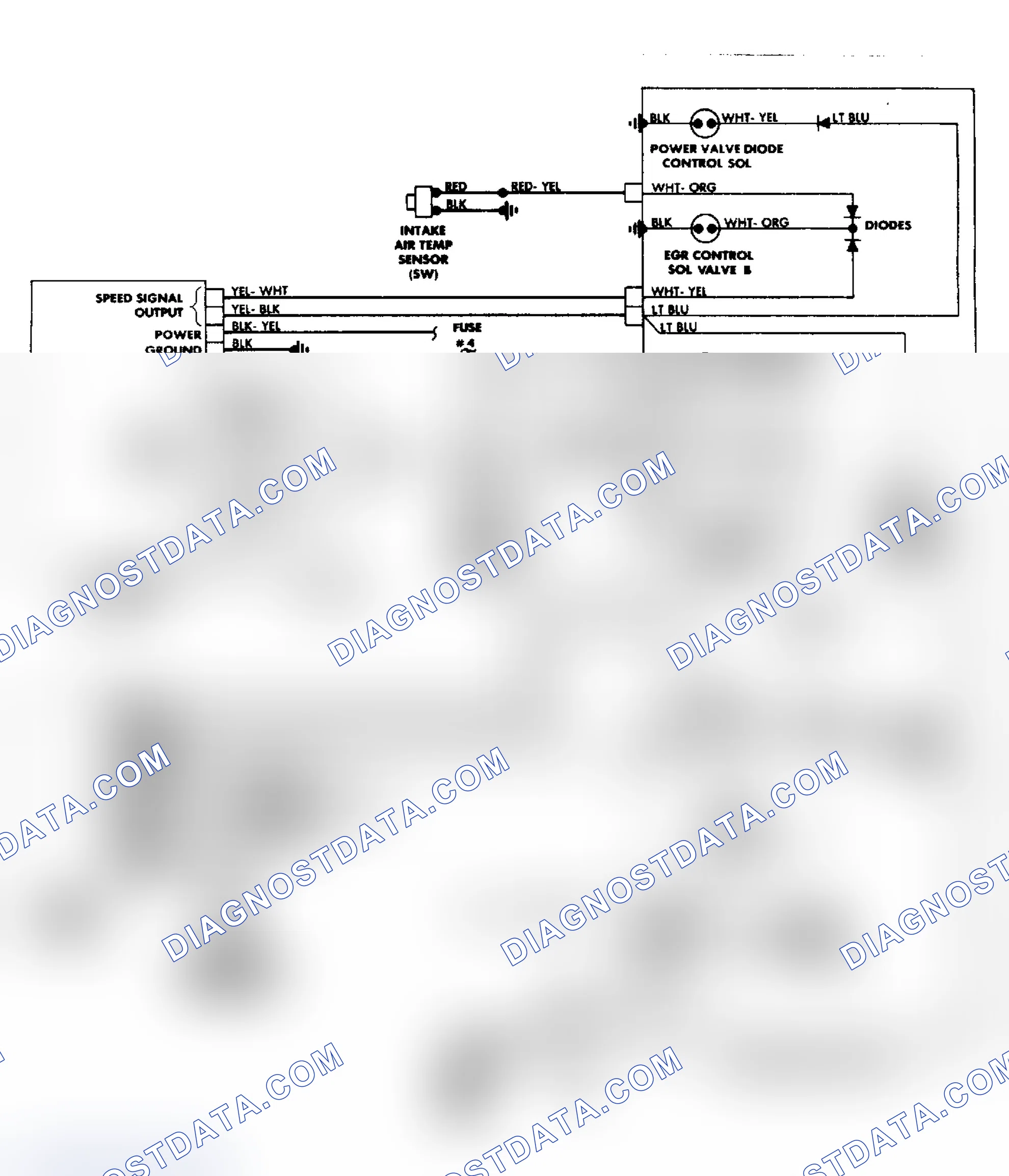 Scheme 40: Civic 1300 Wiring Diagram (Carburetor)