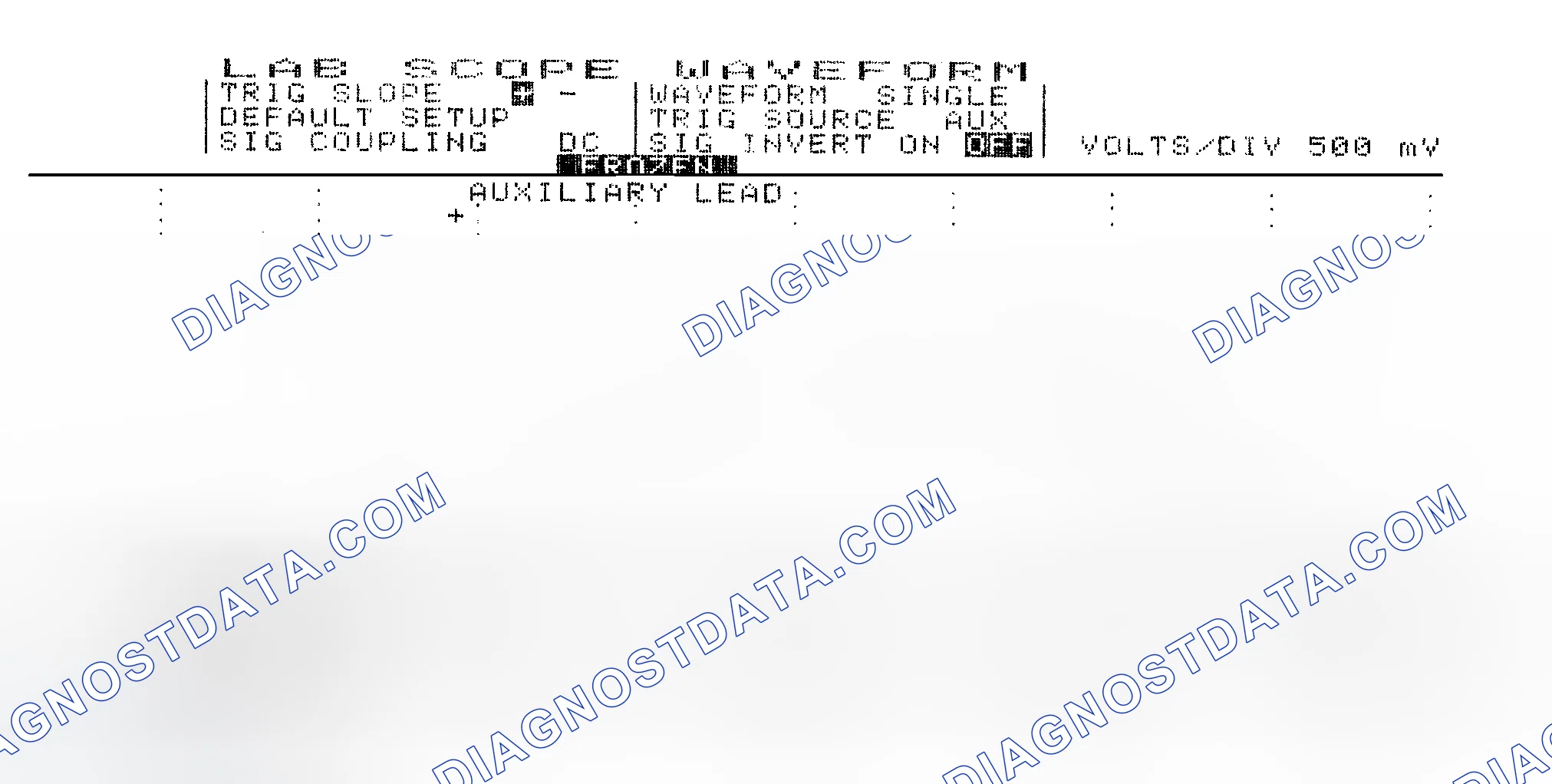Scheme 14: Single Injector w/Excessive Current Flow - Current Pattern