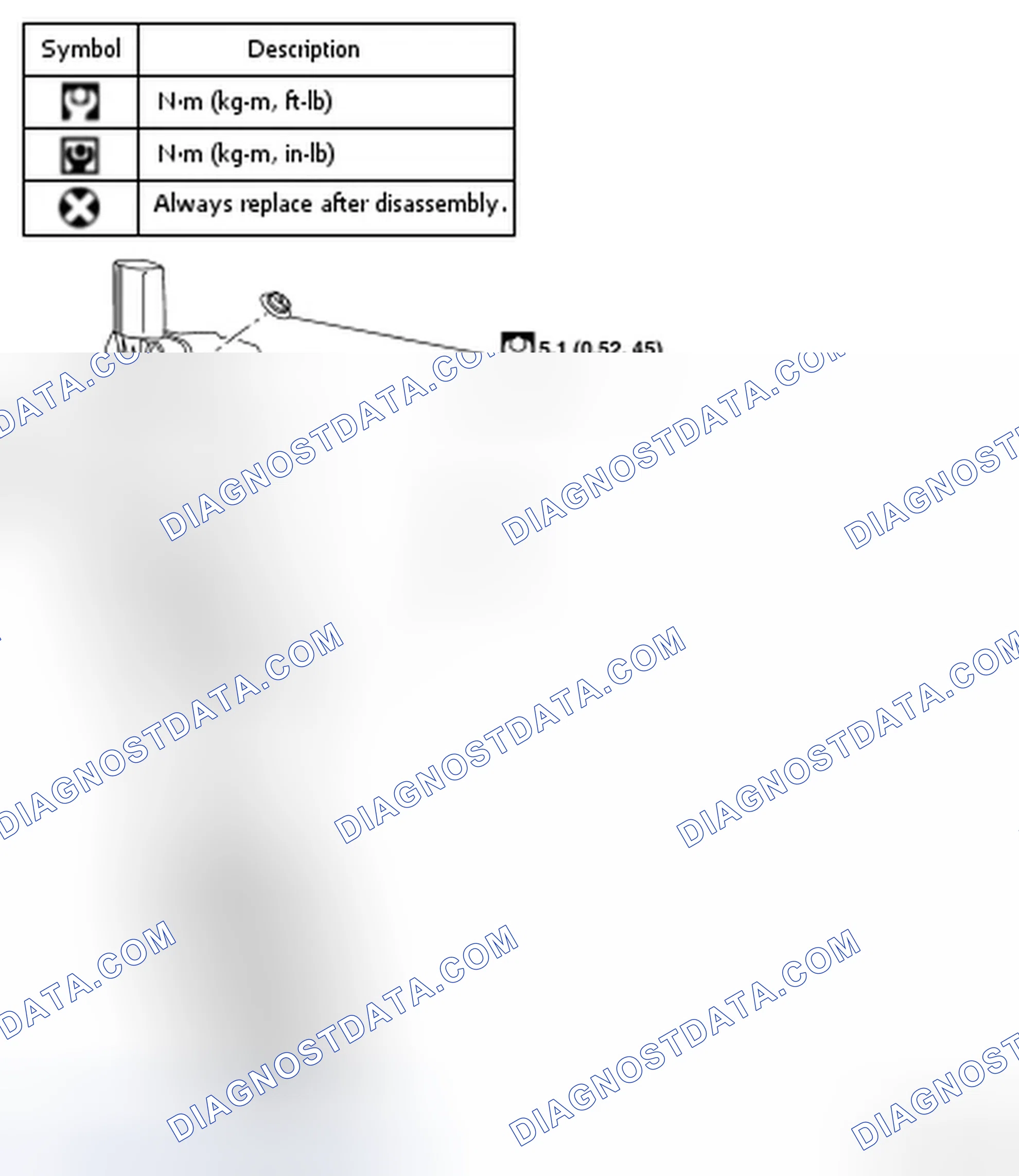 Scheme 2: Exploded View Of Accelerator Control System With Torque Specifications