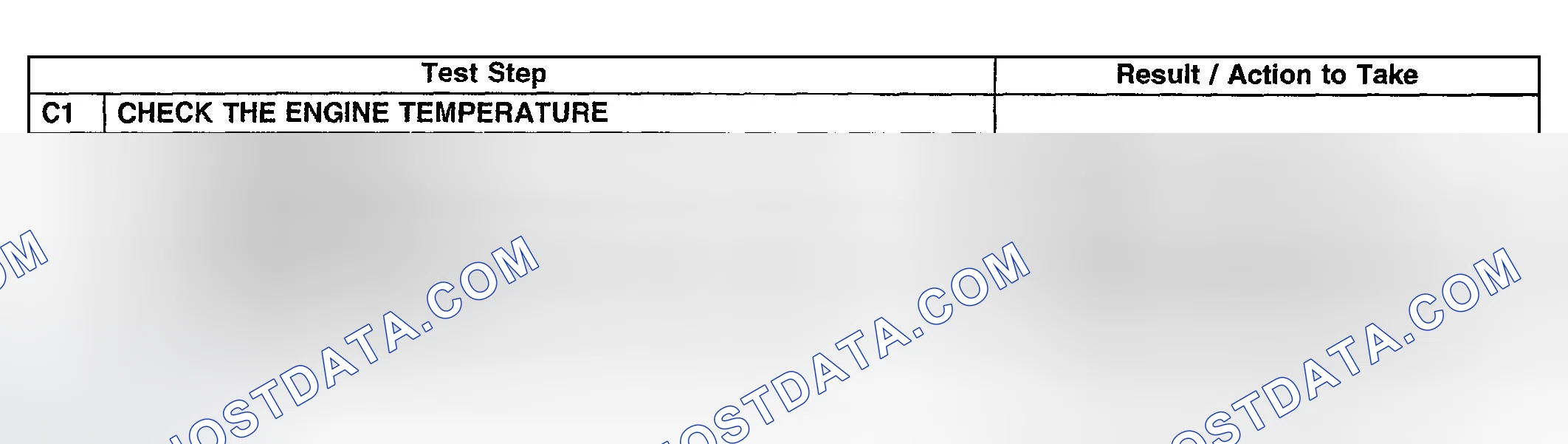 Scheme 10: Pinpoint Test C: Engine Does Not Reach Normal Operating Temperature