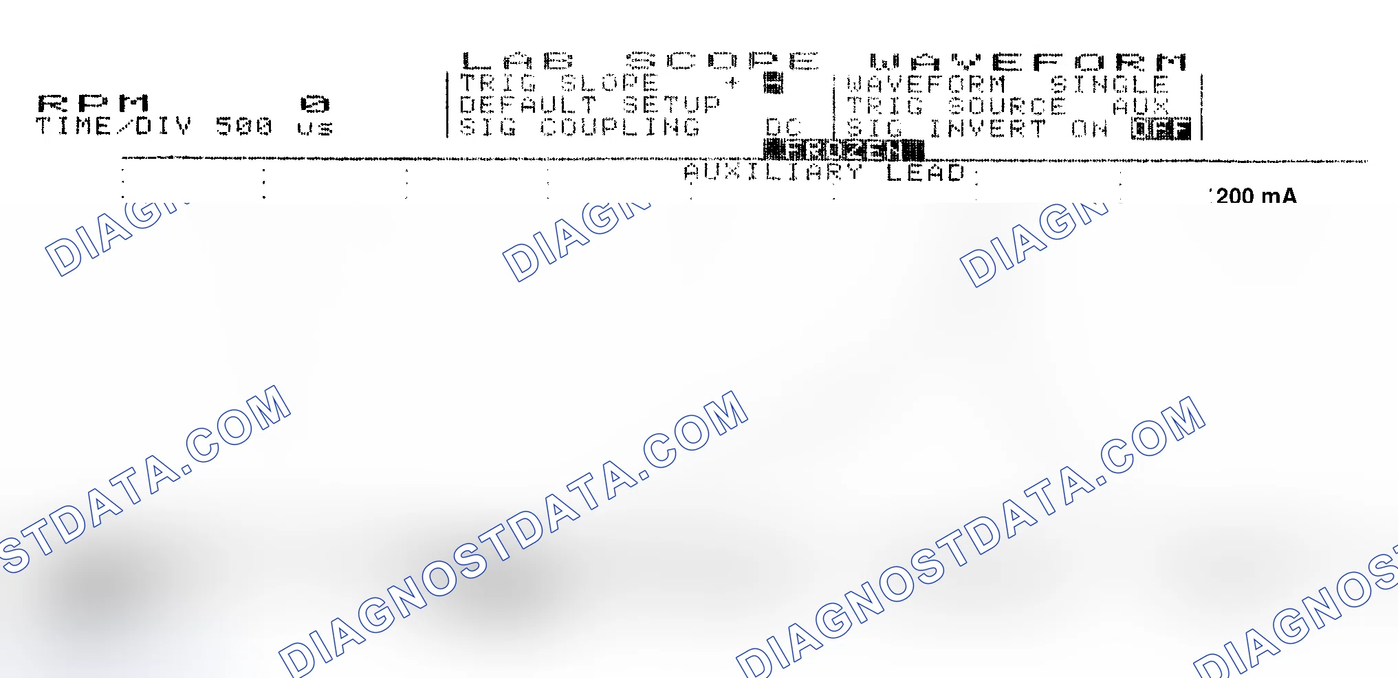 Scheme 17: Single Injector w/Normal Current Flow - Current Pattern