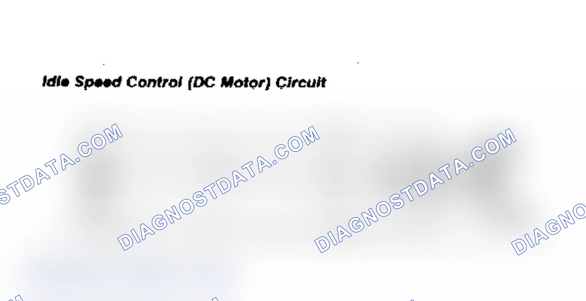 Scheme 115: Idle Speed Control (DC Motor) Circuit