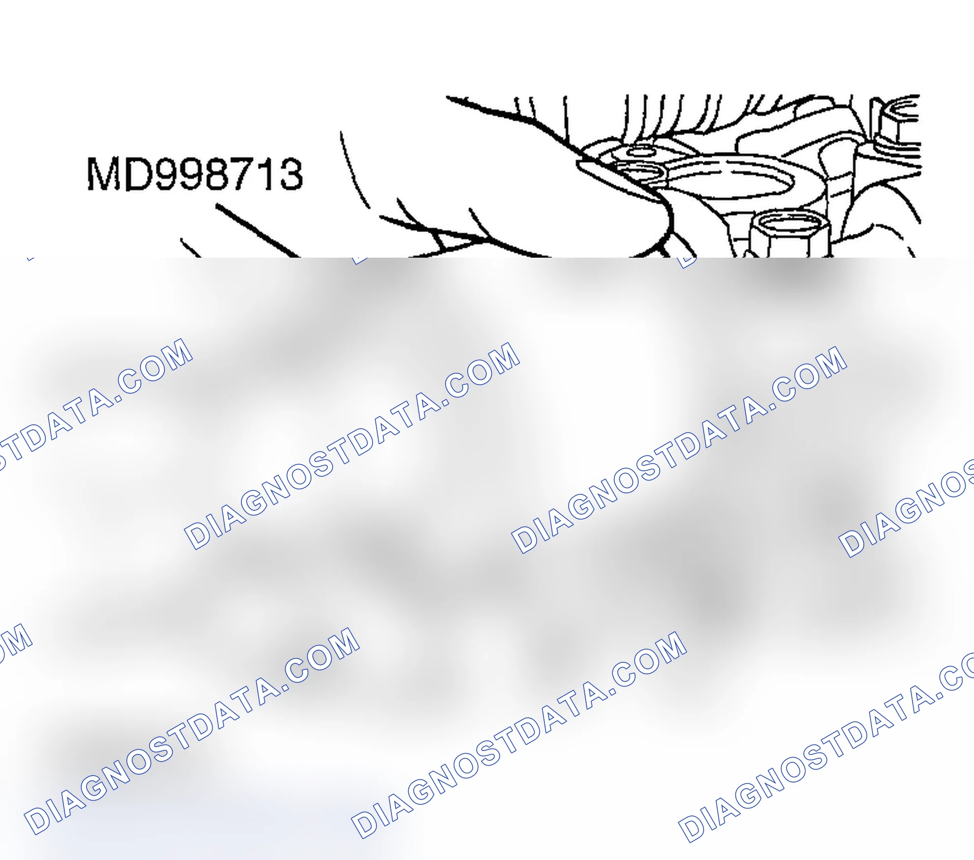 Scheme 983: >> D << CAMSHAFT OIL SEAL INSTALLATION