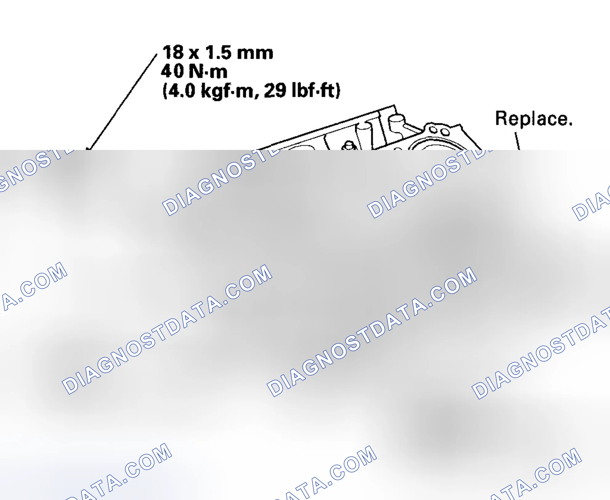 Scheme 439: Drain Bolt Installation