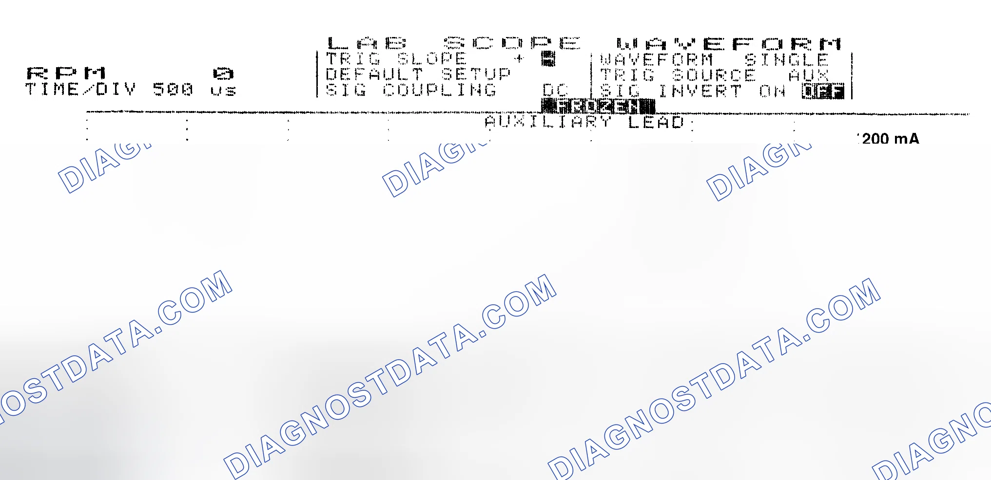 Scheme 17: Single Injector w/Normal Current Flow - Current Pattern