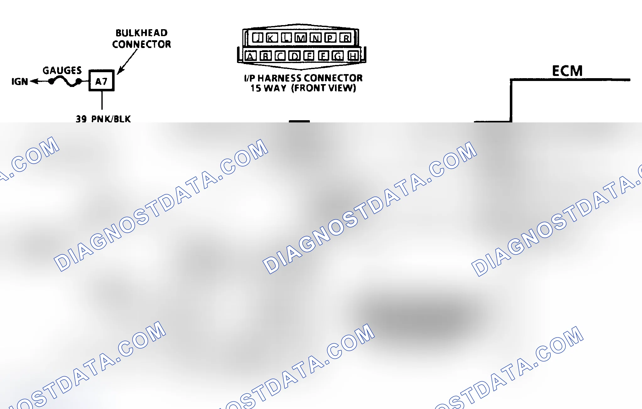 Scheme 164: CHART C-8A, TORQUE CONVERTER CLUTCH - 3.1L PFI F BODY