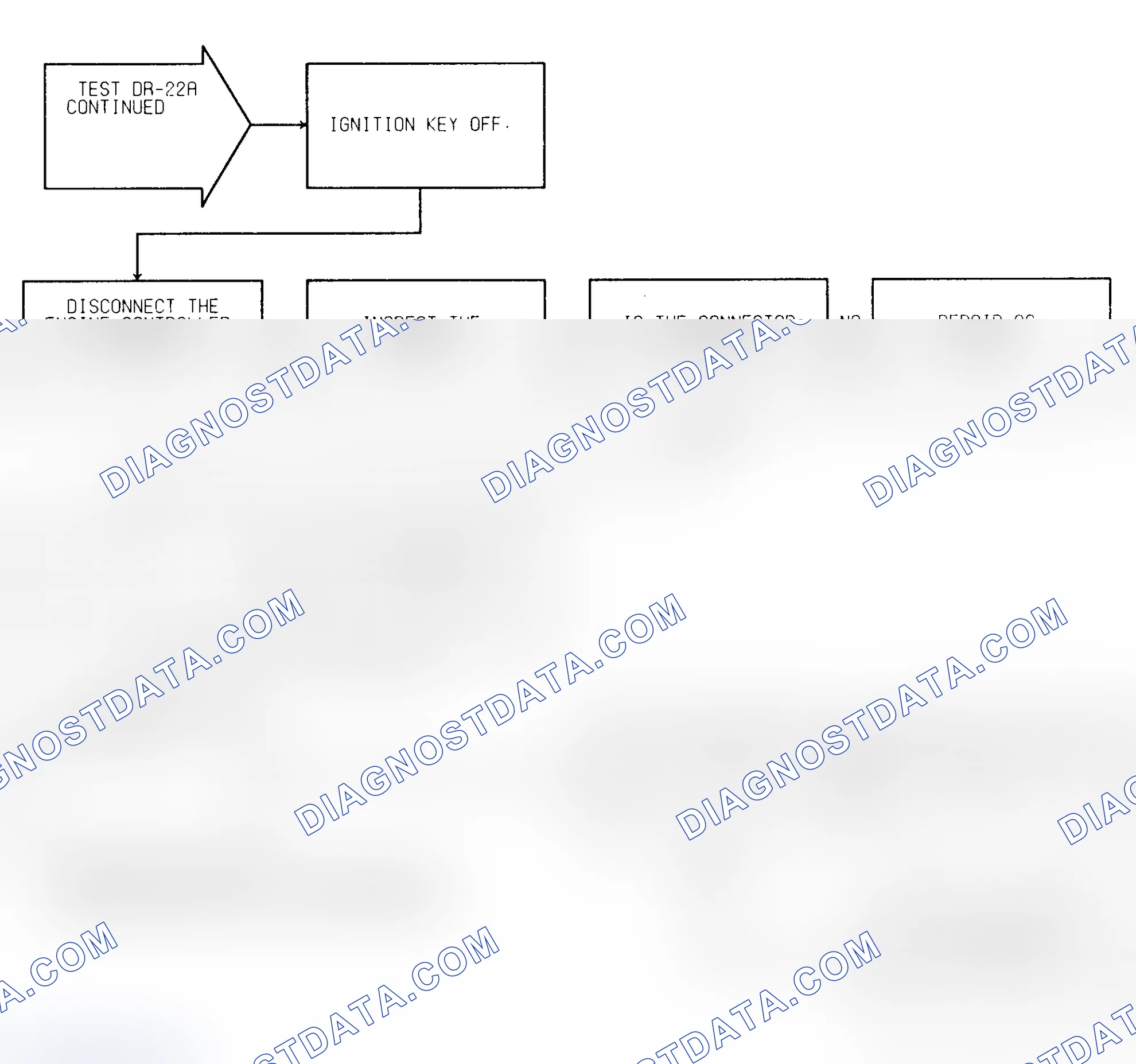 Scheme 292: Test DR-22A (2 of 2) AB/AD Bodies A/C Clutch Relay Circuit