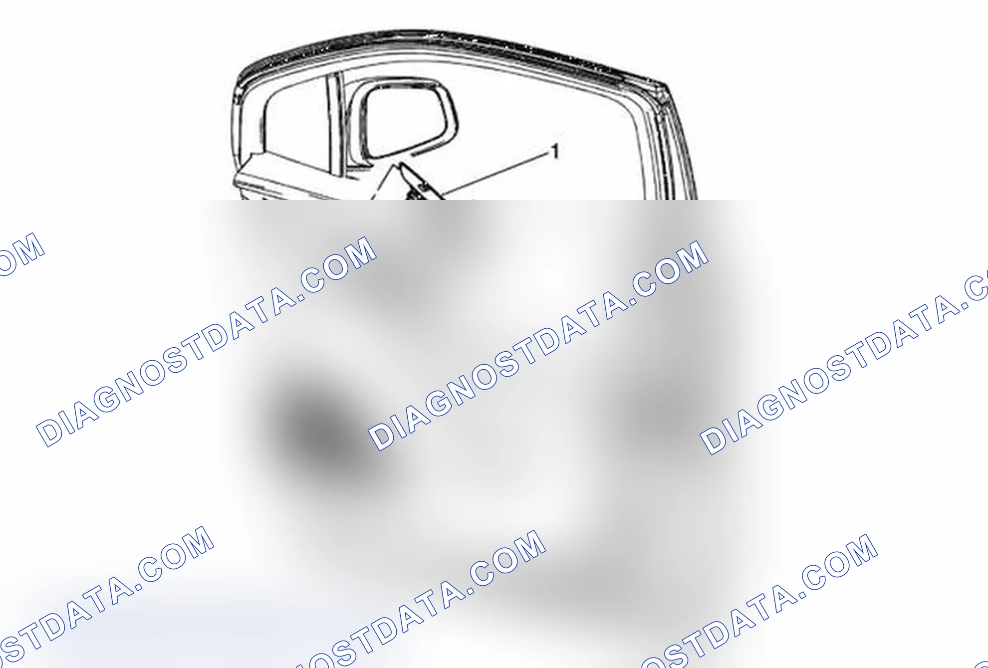 Scheme 52: Front Side Door Armrest Switch Mount Plate Replacement (Passenger Side Door, Trax)