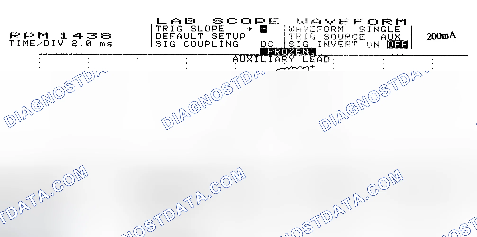 Scheme 15: Single Injector w/Normal Current Flow - Current Pattern