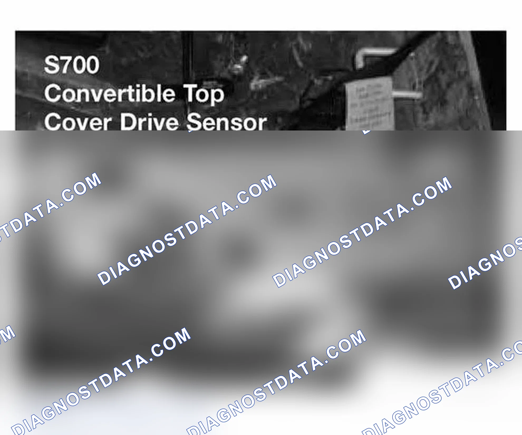 Scheme 211: Storage Compartment Cover Motor Hall Sensor (S700 Switch, Convertible Top Cover drive)