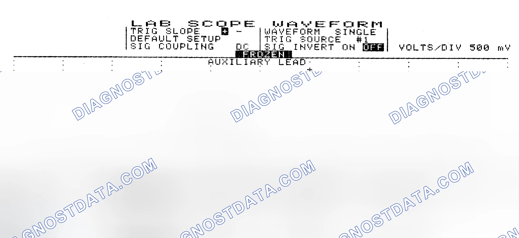 Scheme 10: Single Injector w/Excessive Current Flow - Current Pattern