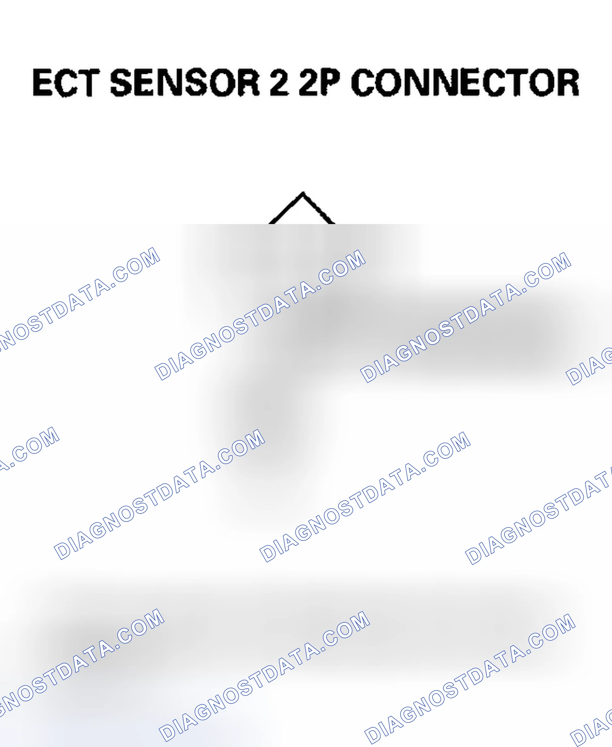 Scheme 104: DTC P2184: ECT Sensor 2 Circuit Low Voltage