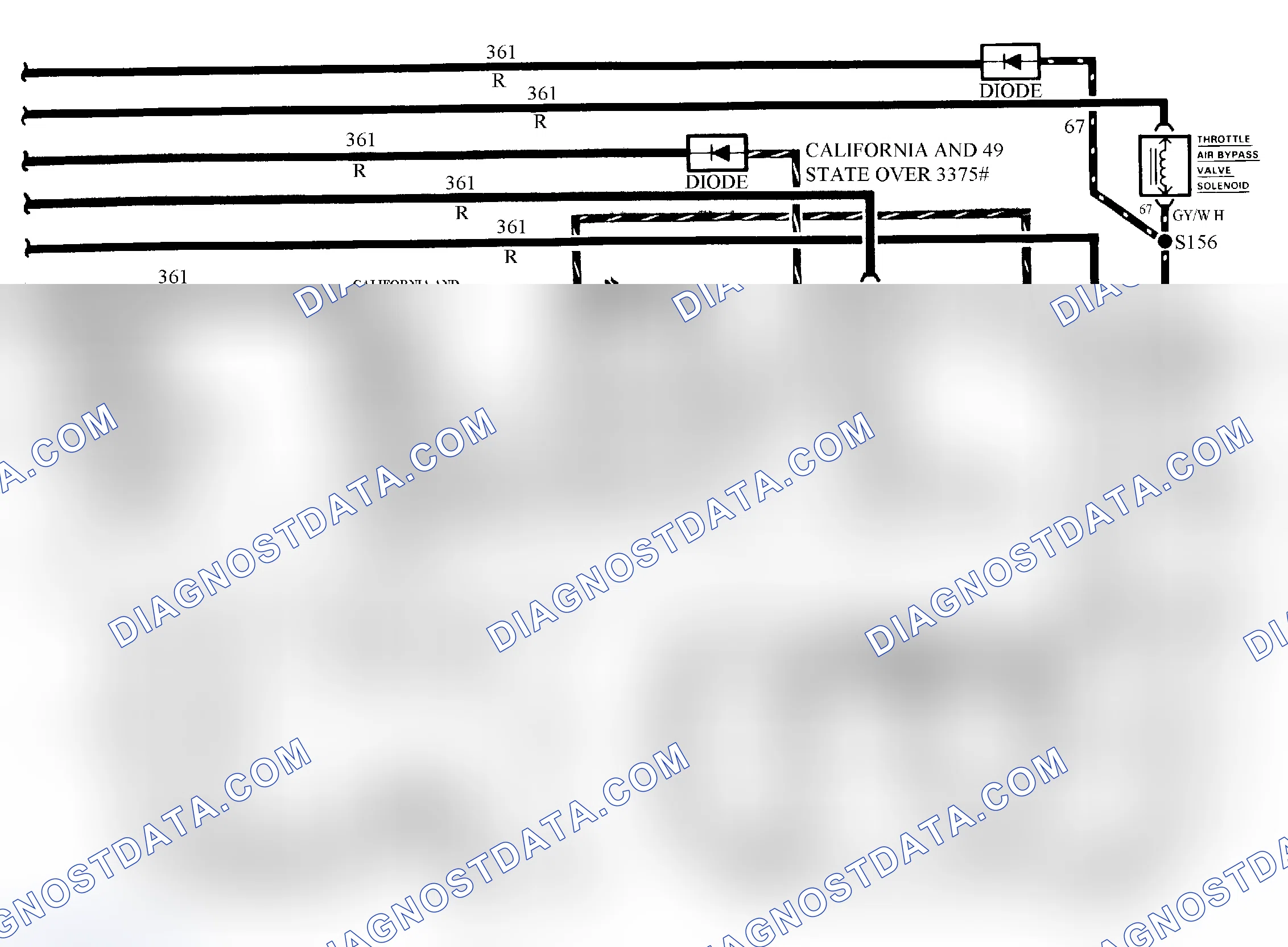 Scheme 209: 2.3L EFI EEC-IV Wiring Diagram (2 of 3)
