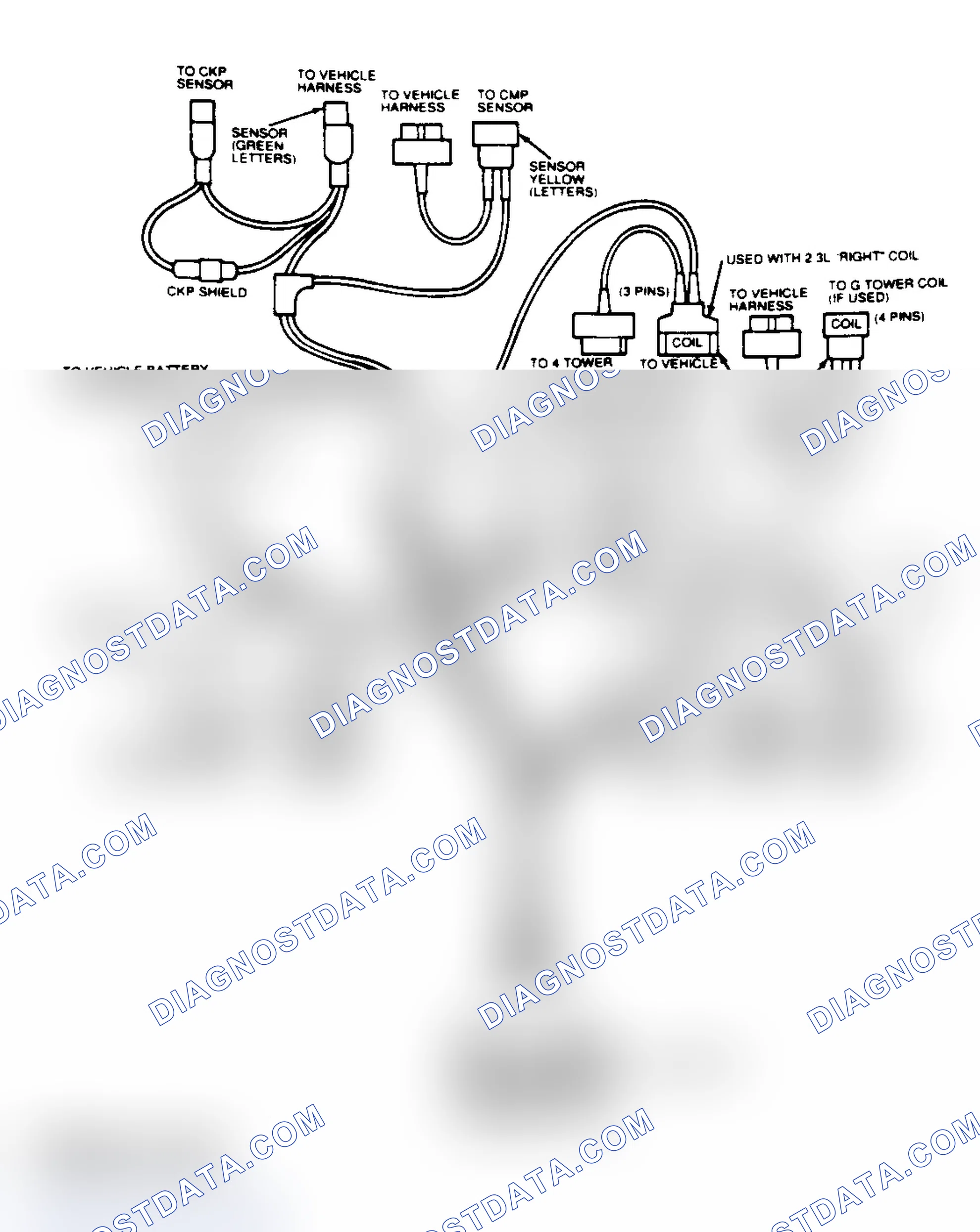 Scheme 177: Low Data Rate - Diagnostic Cable (Mustang 2.3L)