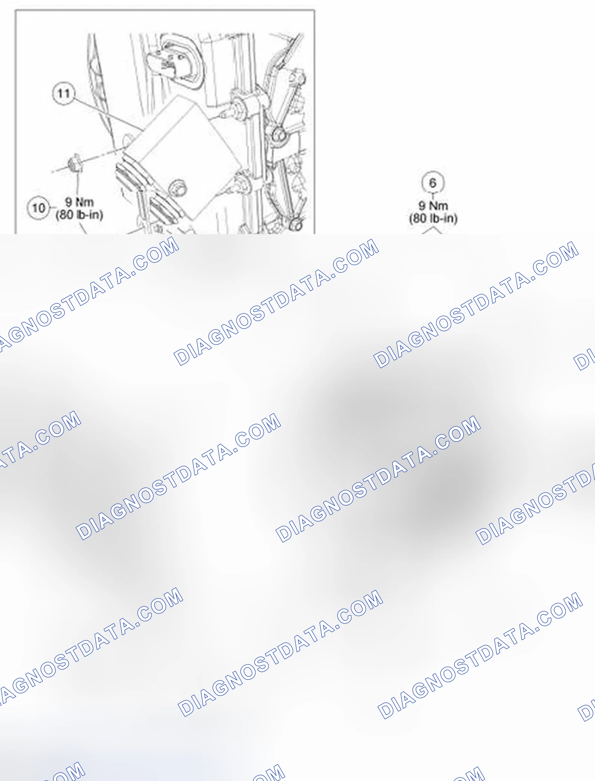 Scheme 95: Transmission Fluid Cooler Tubes (3.5L Gasoline Turbocharged Direct Injection (GTDI) Engine)