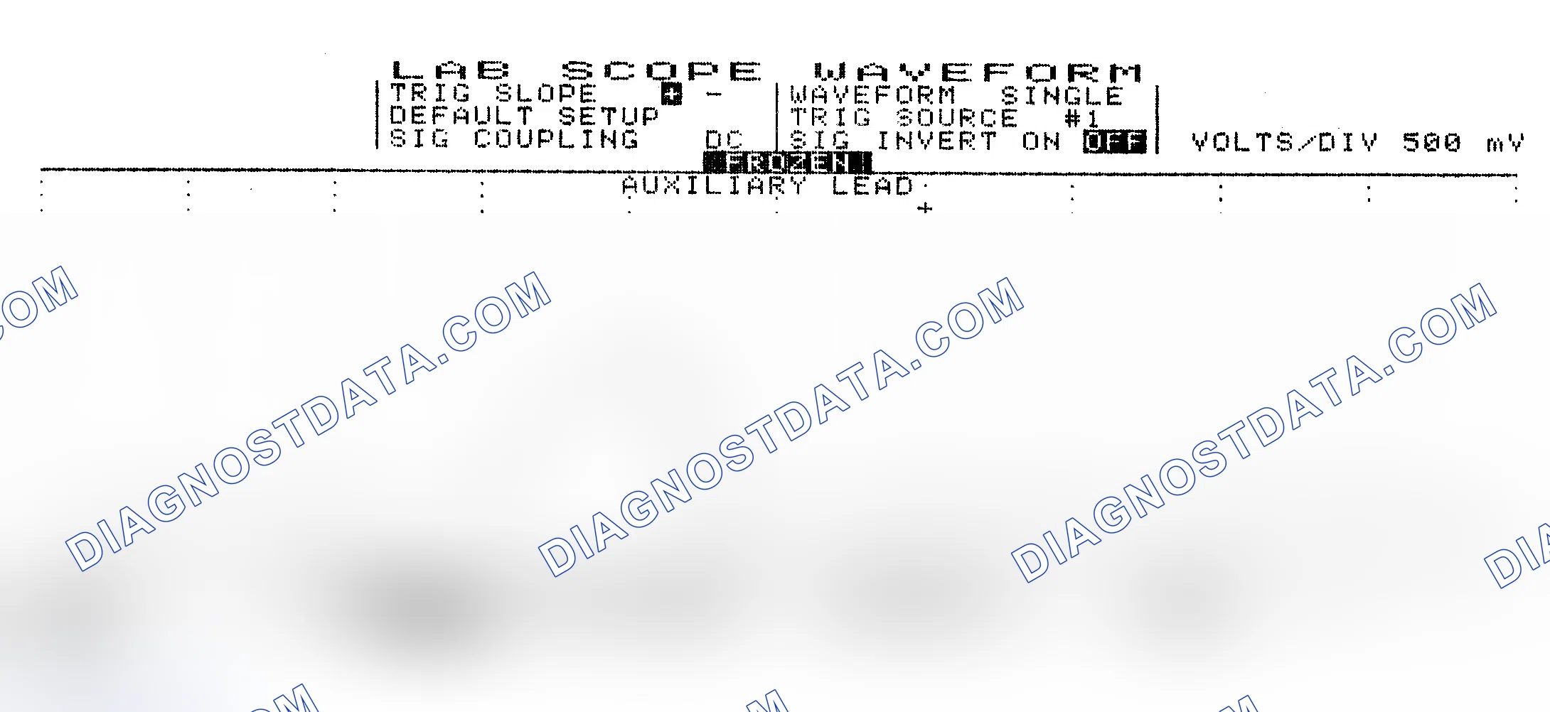 Scheme 10: Single Injector w/Excessive Current Flow - Current Pattern