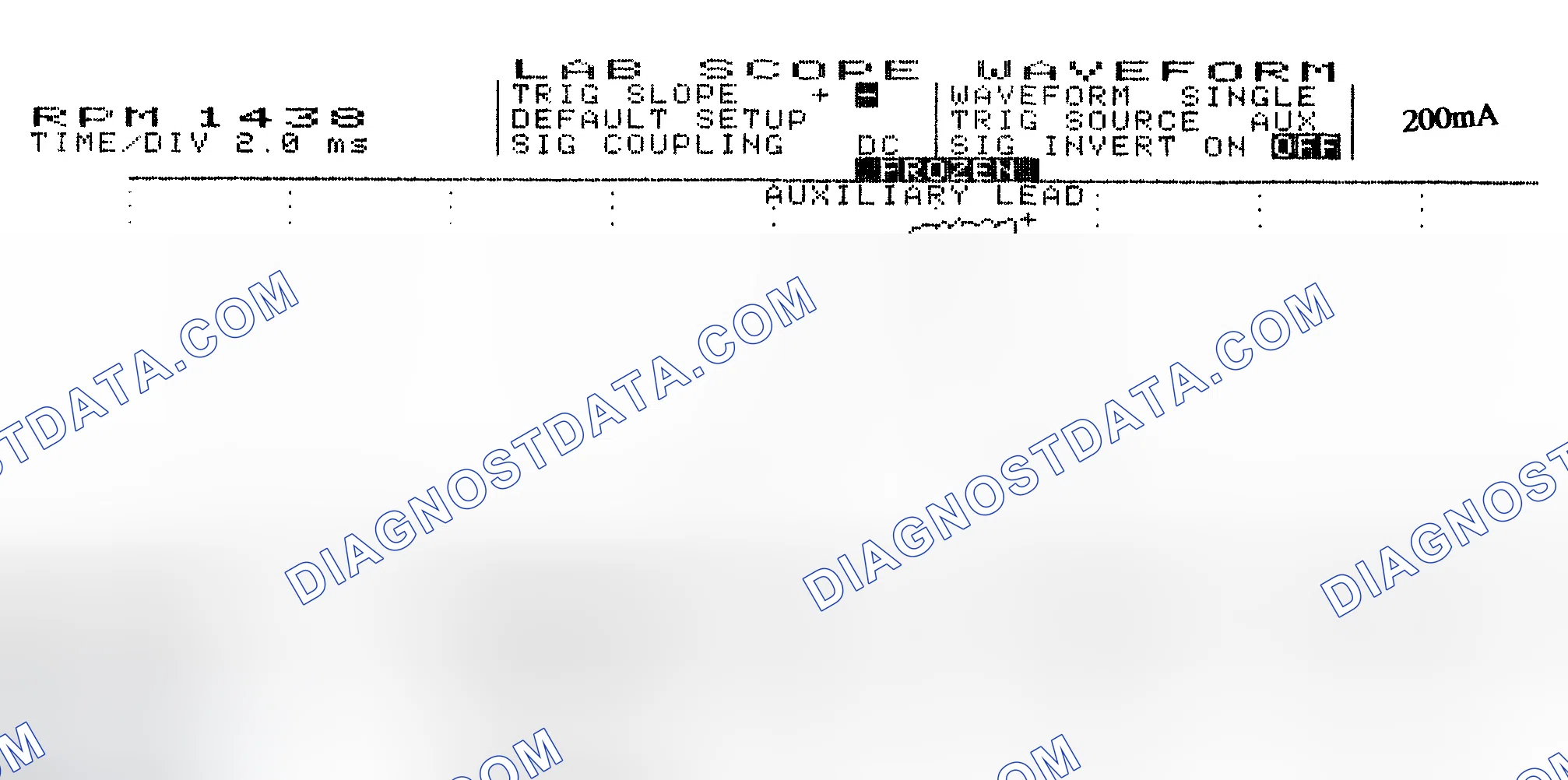 Scheme 15: Single Injector w/Normal Current Flow - Current Pattern