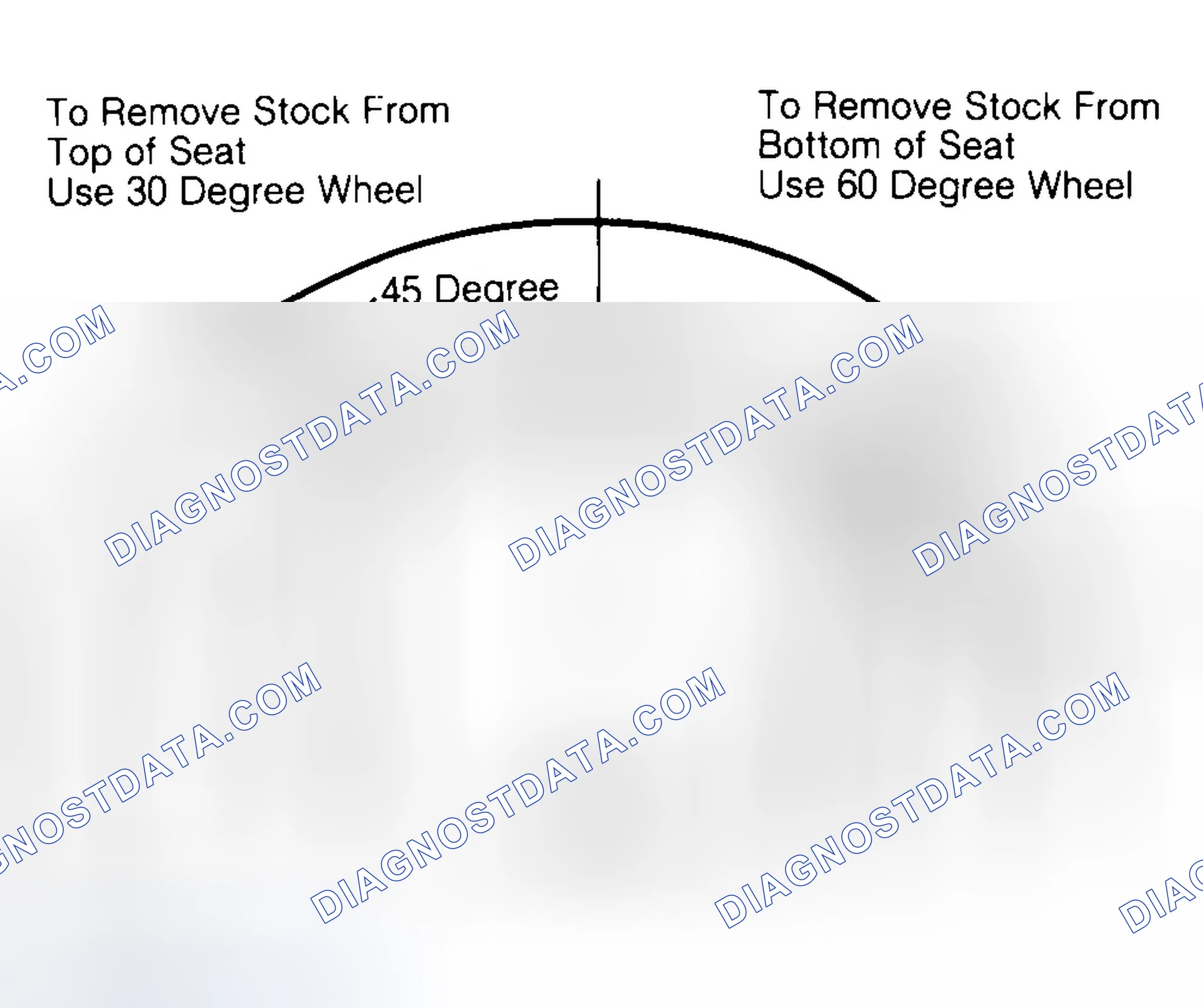 Scheme 19: Adjusting Valve Seat Width