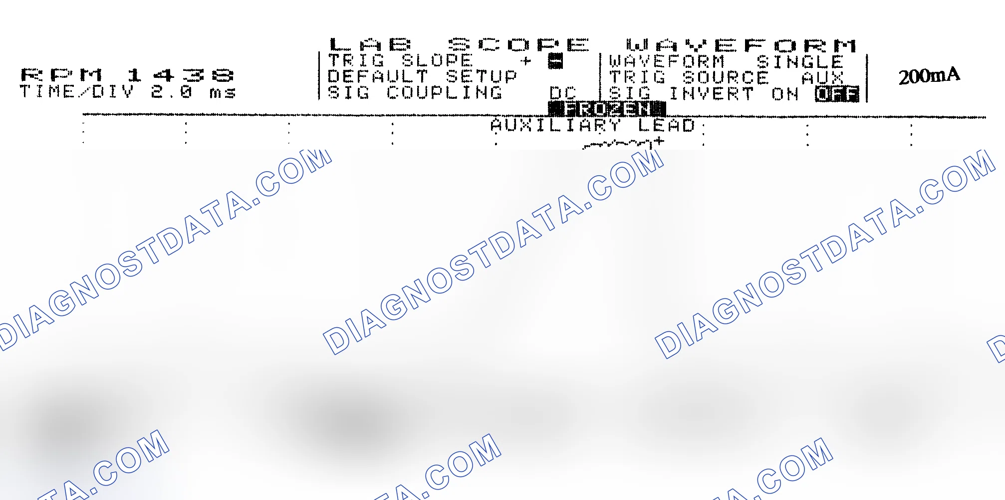 Scheme 15: Single Injector w/Normal Current Flow - Current Pattern