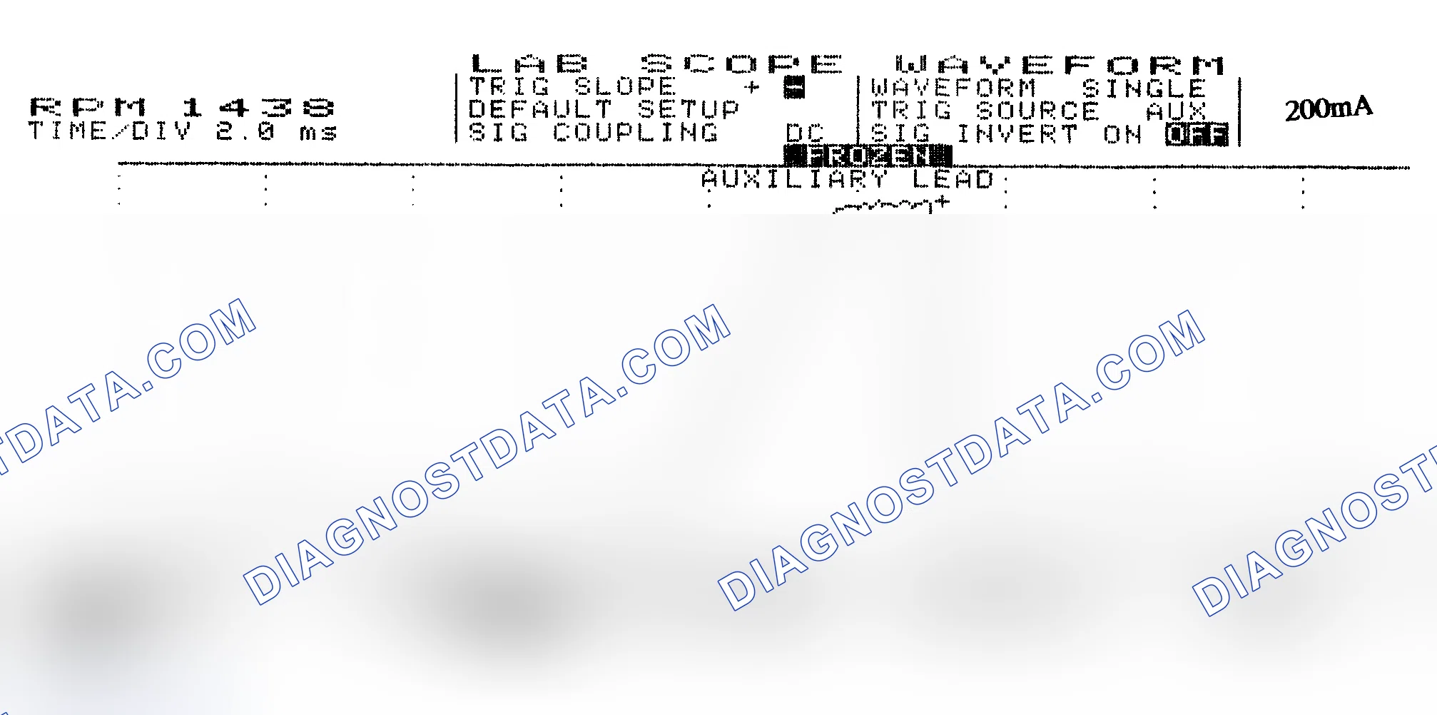 Scheme 15: Single Injector w/Normal Current Flow - Current Pattern