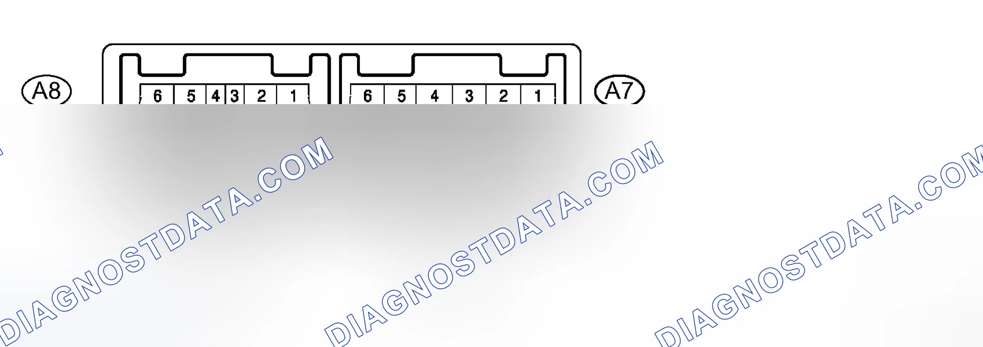 Scheme 206: TERMINALS OF ECU