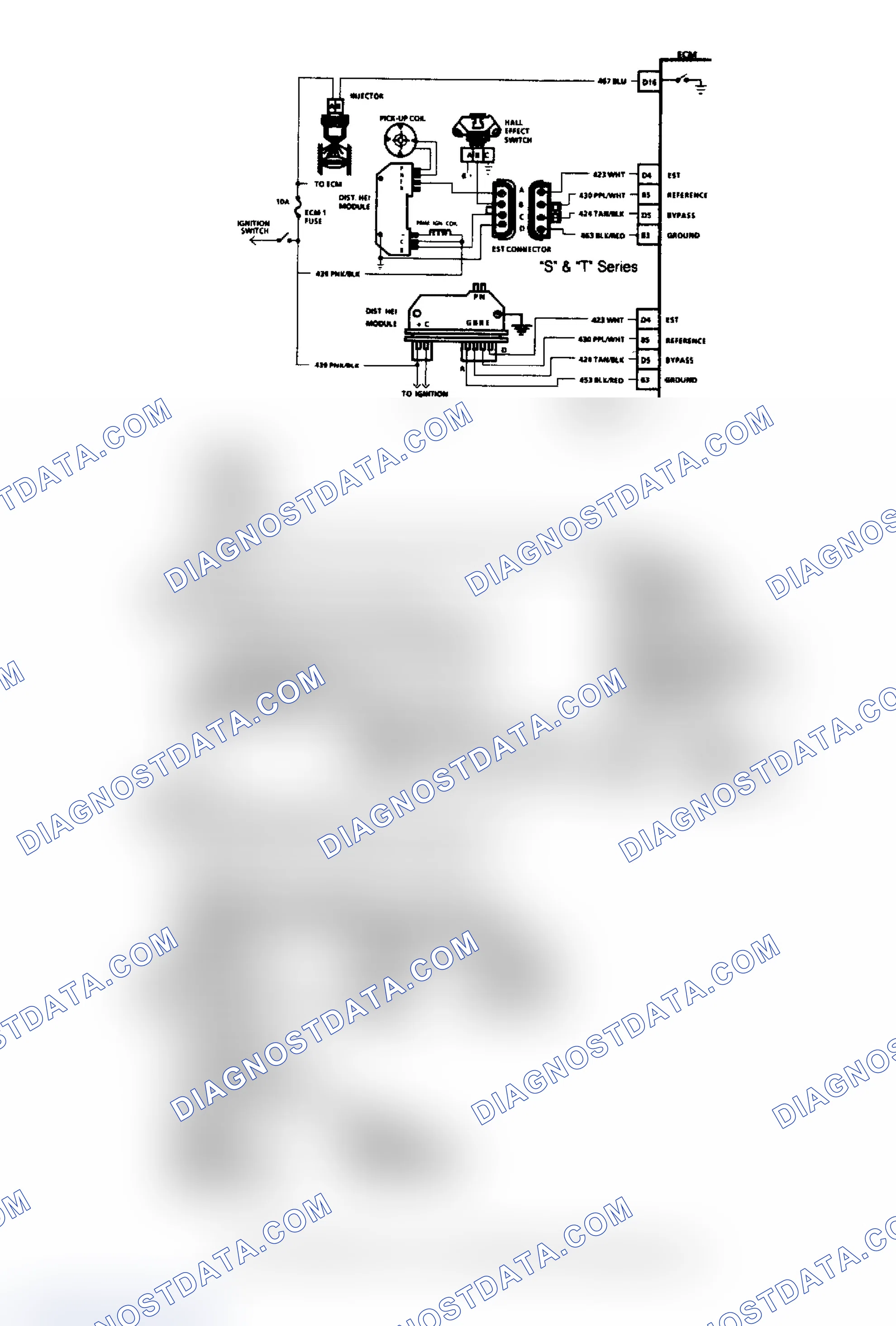 Scheme 36: Chart A4, Injector Circuit Diagnosis (2.5L)