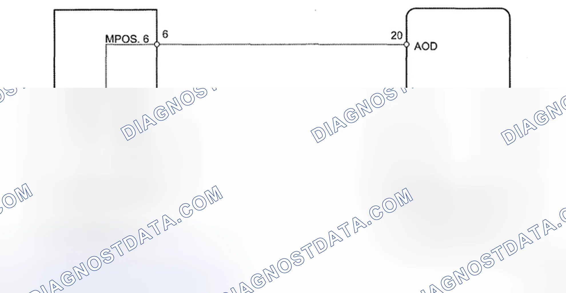 Scheme 62: Air Outlet Damper Control Servo Motor Circuit - Wiring Diagram