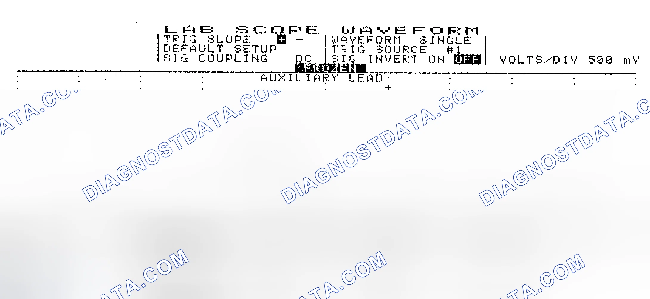 Scheme 10: Single Injector w/Excessive Current Flow - Current Pattern