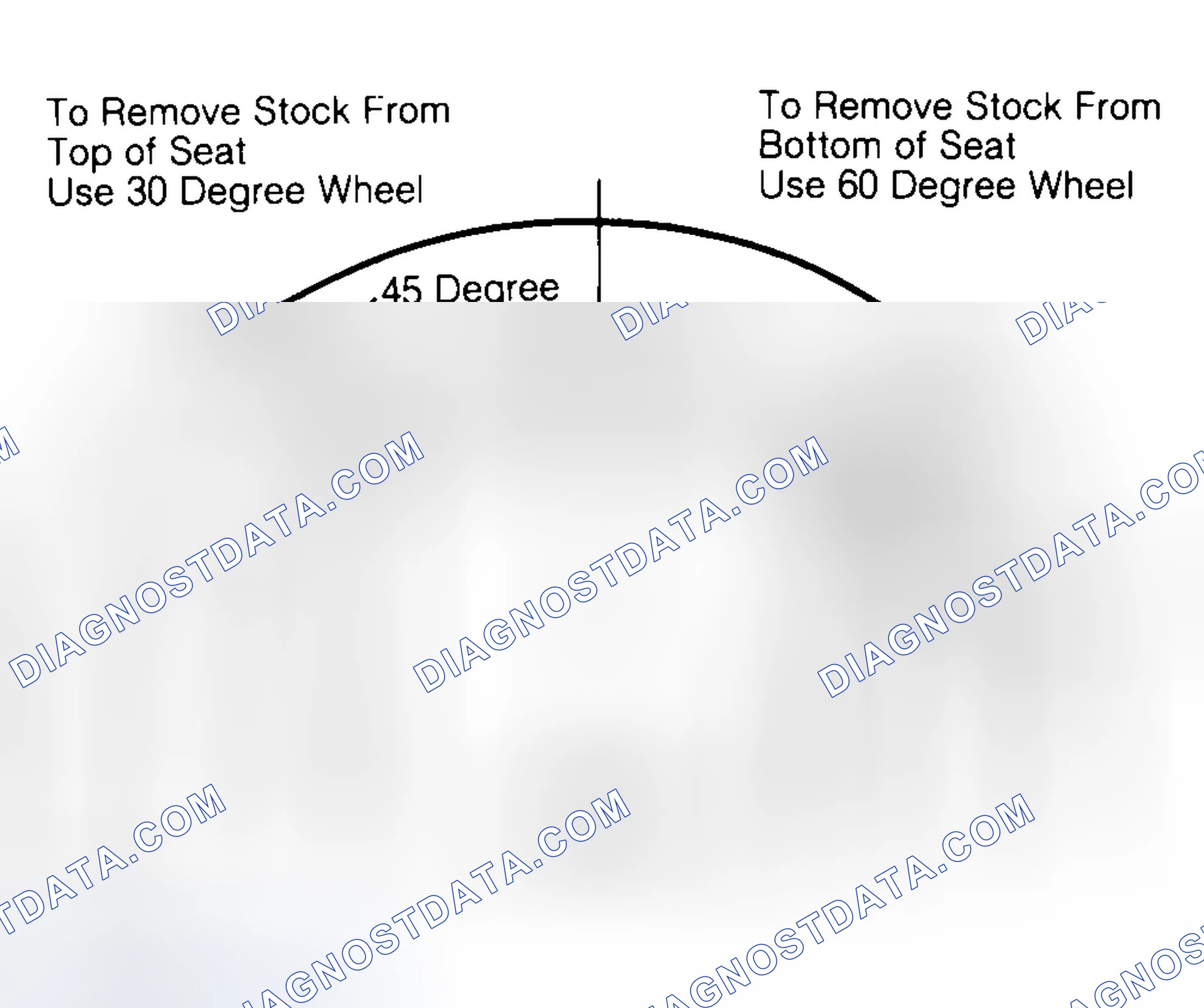 Scheme 19: Adjusting Valve Seat Width