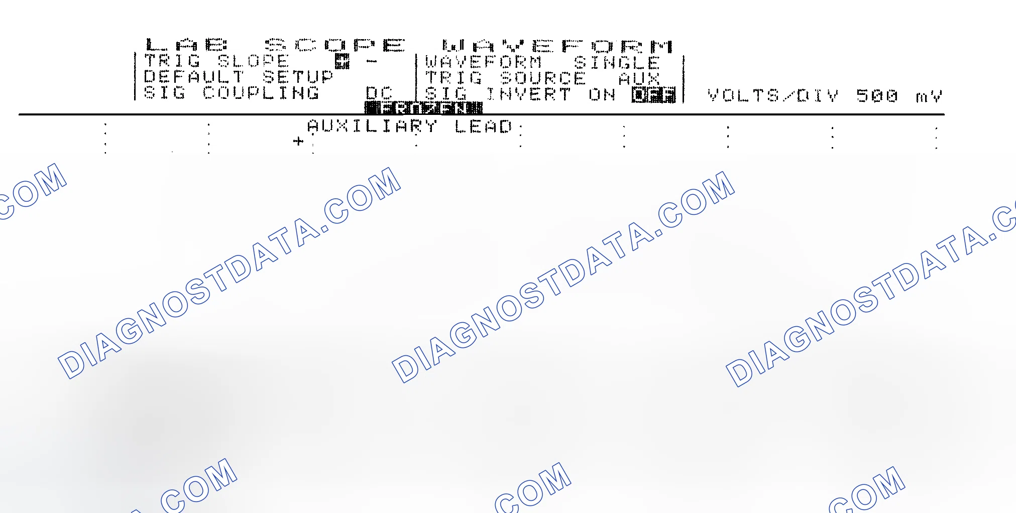 Scheme 14: Single Injector w/Excessive Current Flow - Current Pattern