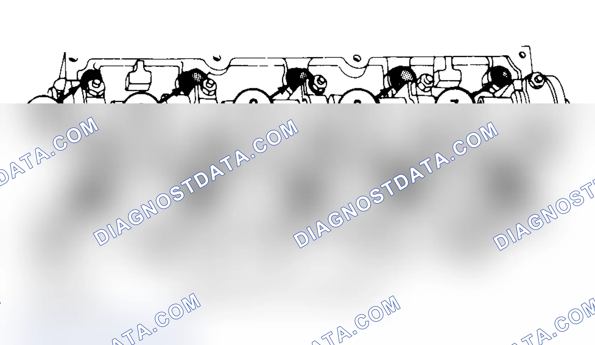 Scheme 3: Typical Cylinder Head Tightening or Loosening Sequence