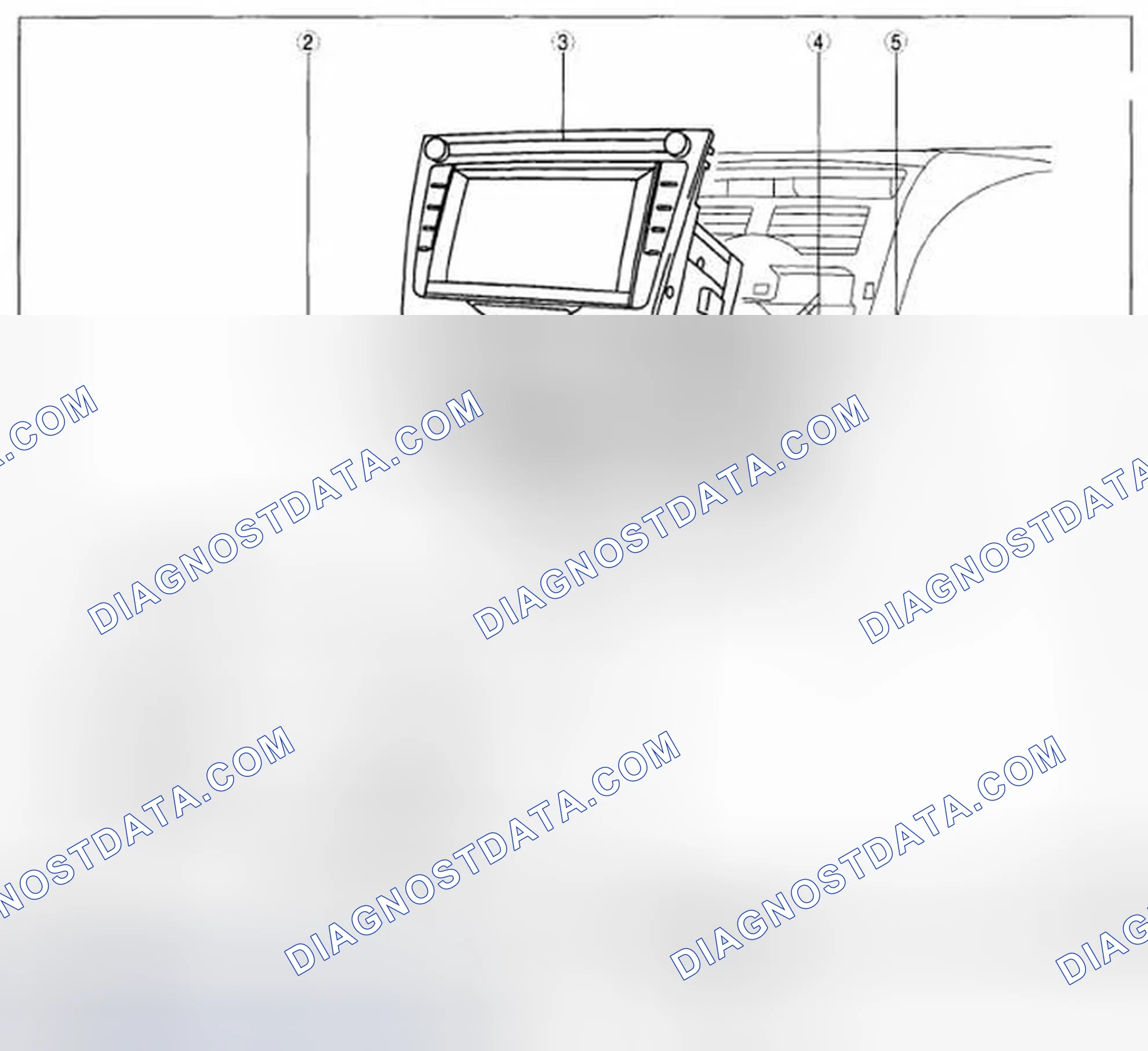 Scheme 7: With car-navigation unit