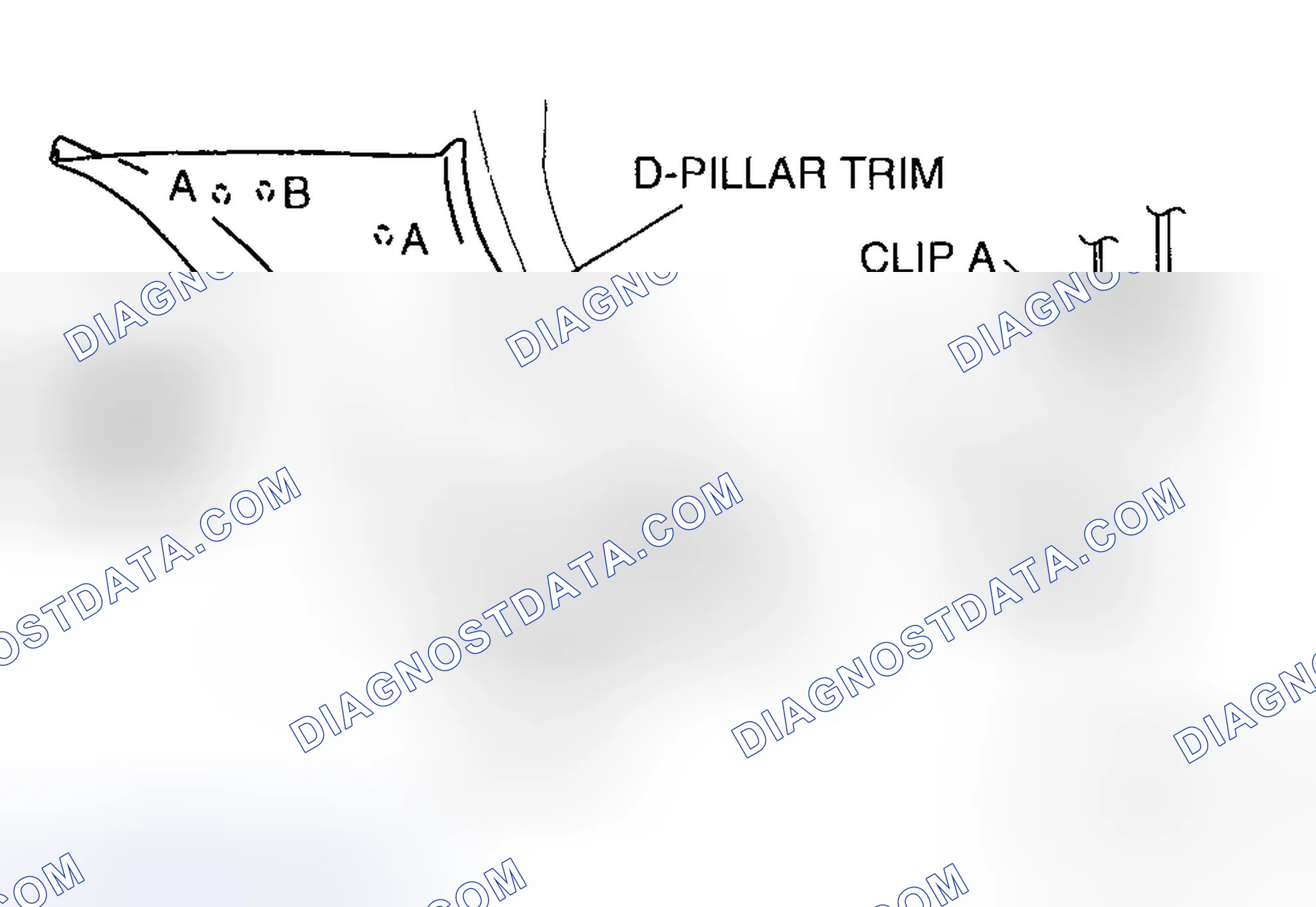 Scheme 28: D-PILLAR TRIM REMOVAL/INSTALLATION [SPORT WAGON]