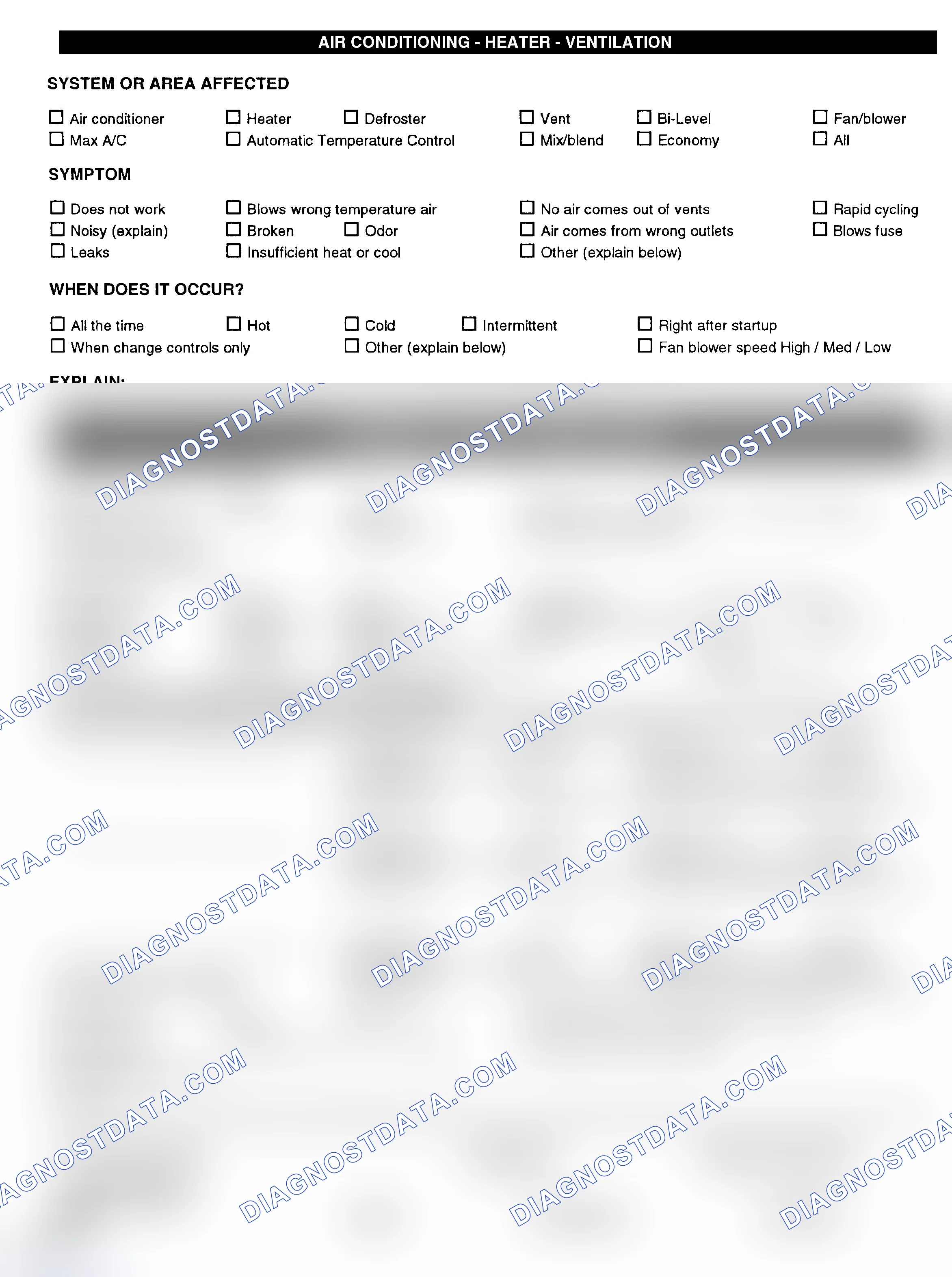 Scheme 4: Symptom Check List - Page 3