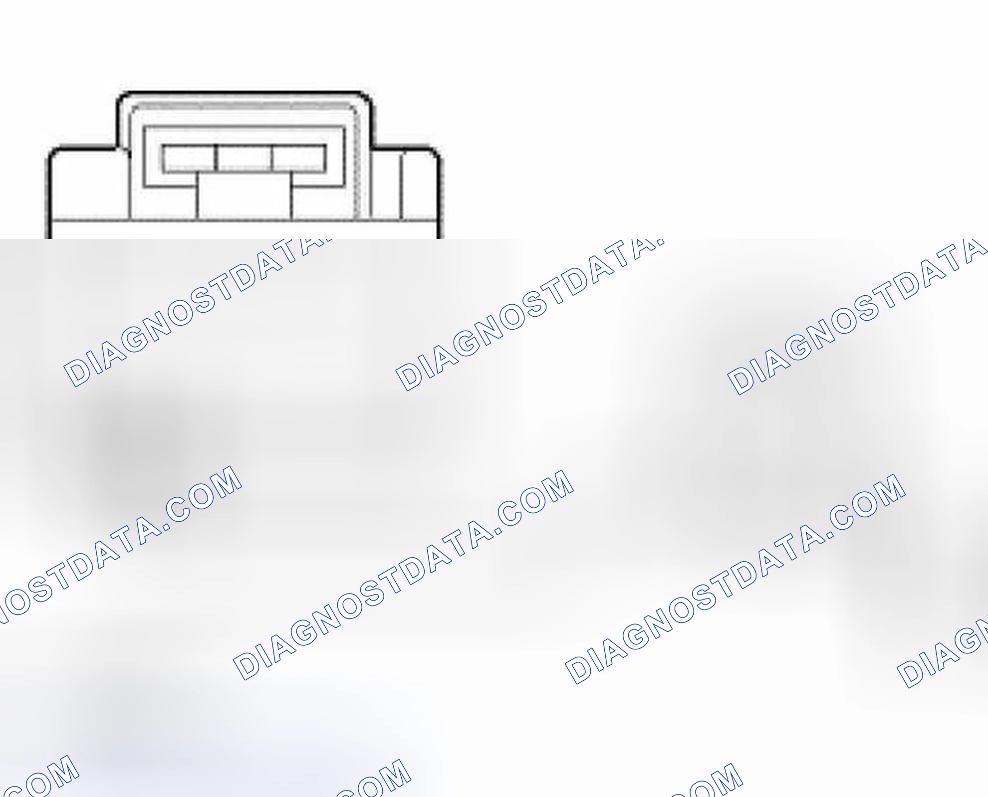 Scheme 71: PINPOINT TEST B: NO COMMUNICATION WITH THE DRIVER DOOR MODULE (DDM)