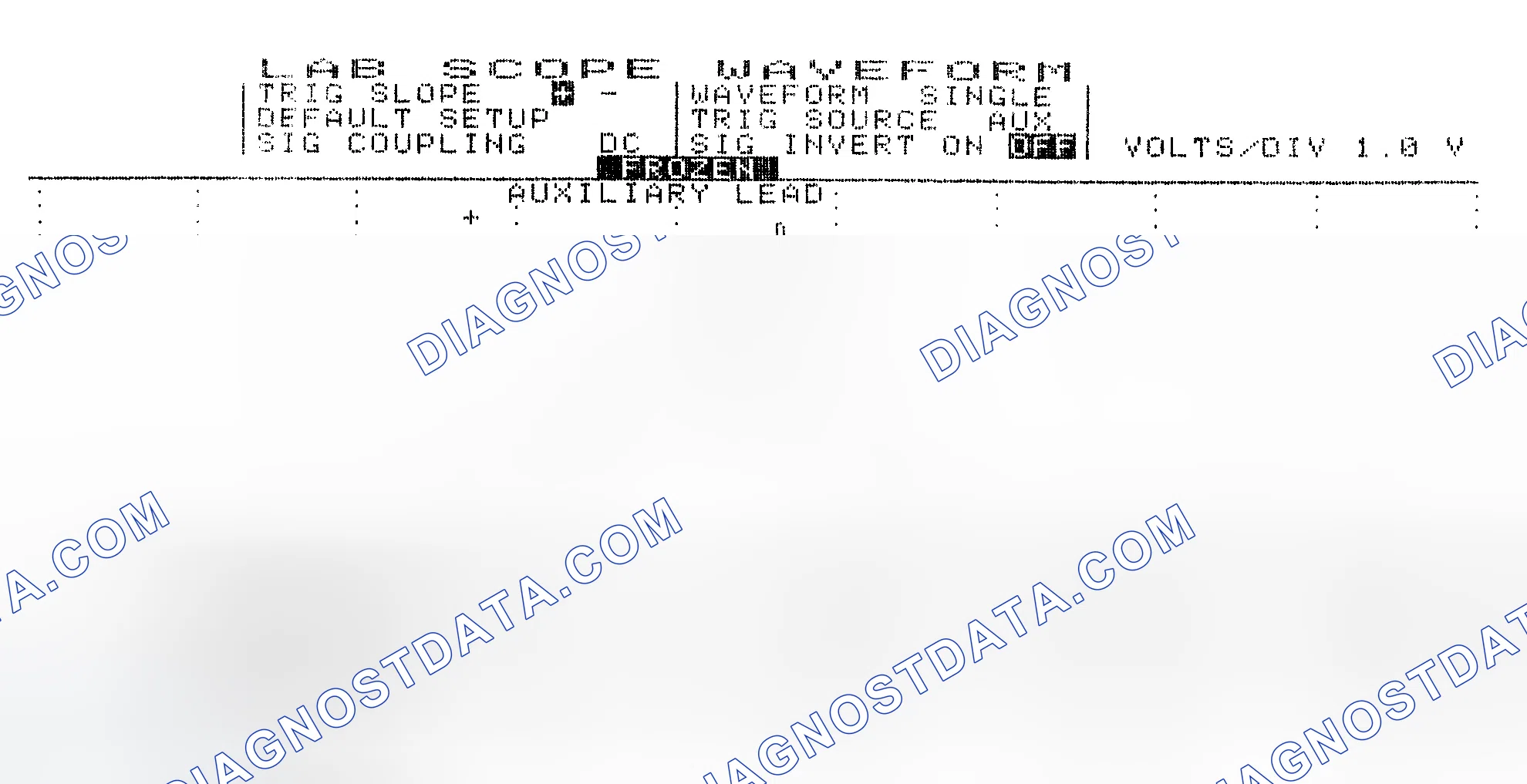 Scheme 19: Single Injector w/Excessive Current Flow - Current Pattern