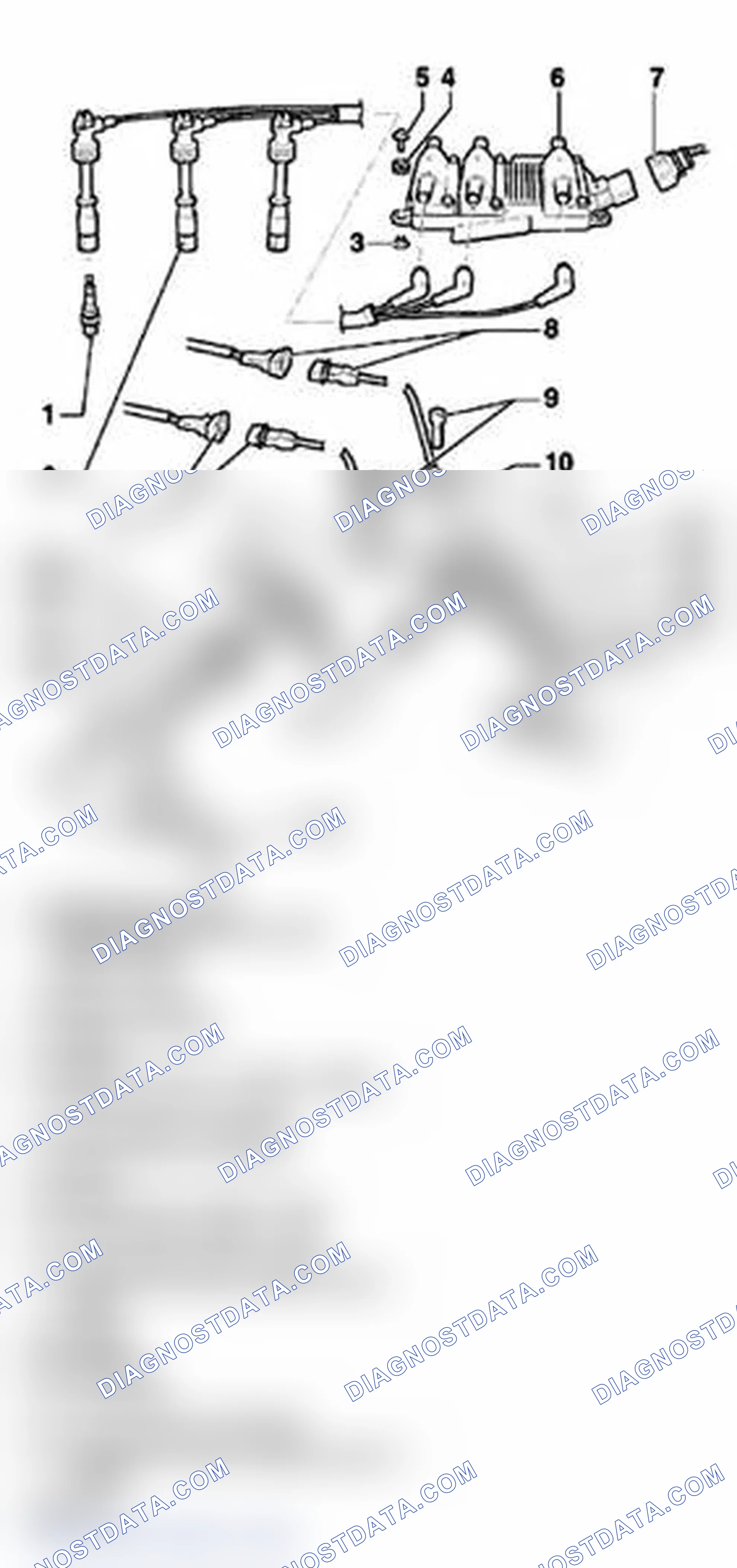 Scheme 32: Exploded View Of Ignition System Components