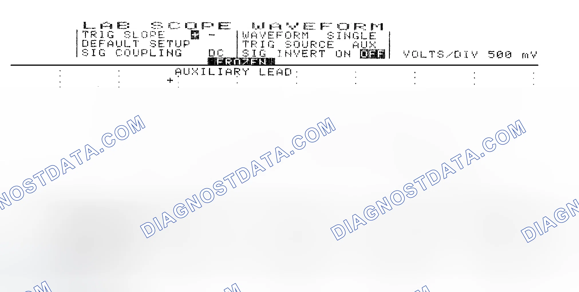 Scheme 14: Single Injector w/Excessive Current Flow - Current Pattern