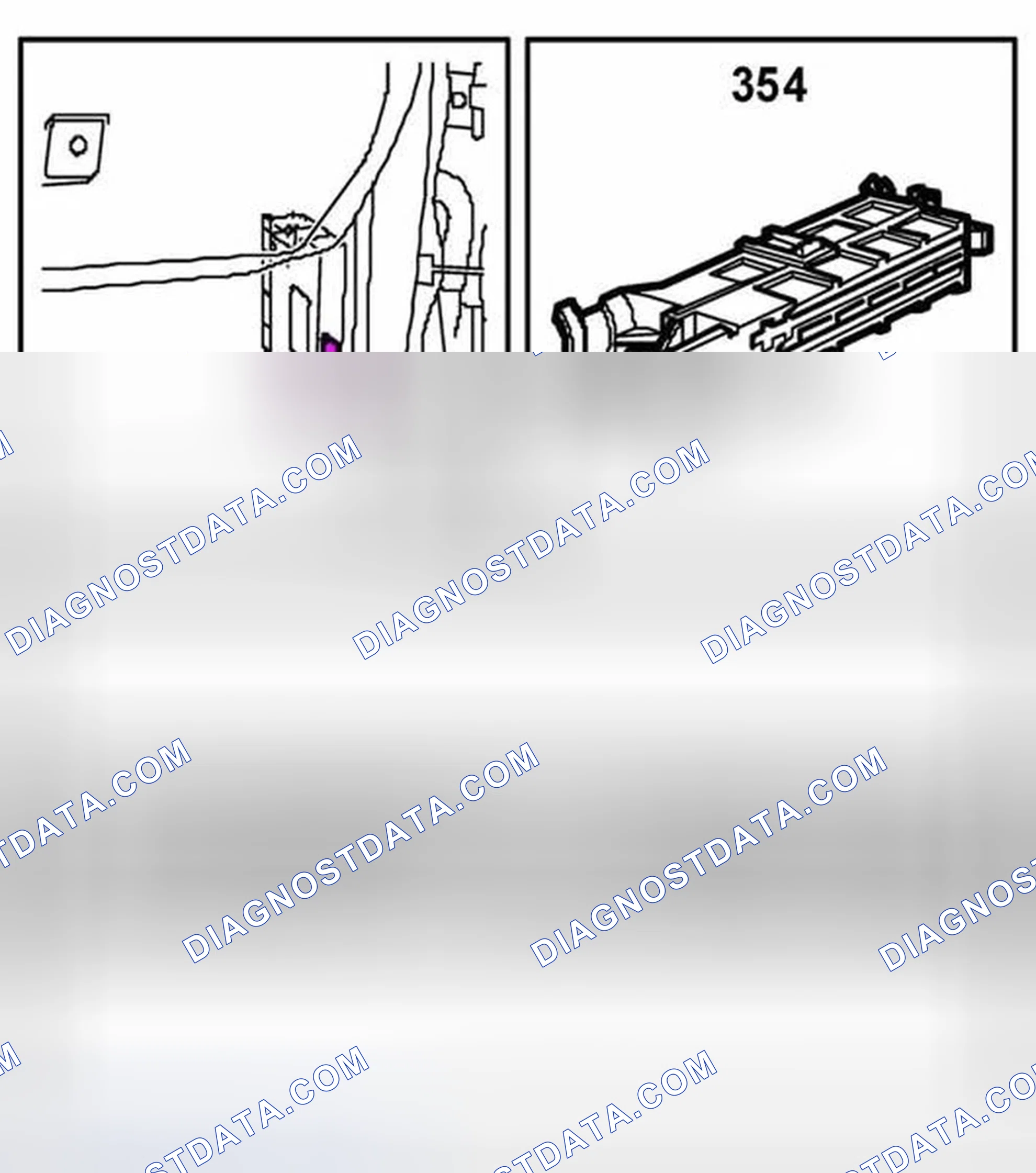 Scheme 91: Amplifier, audio system (354)