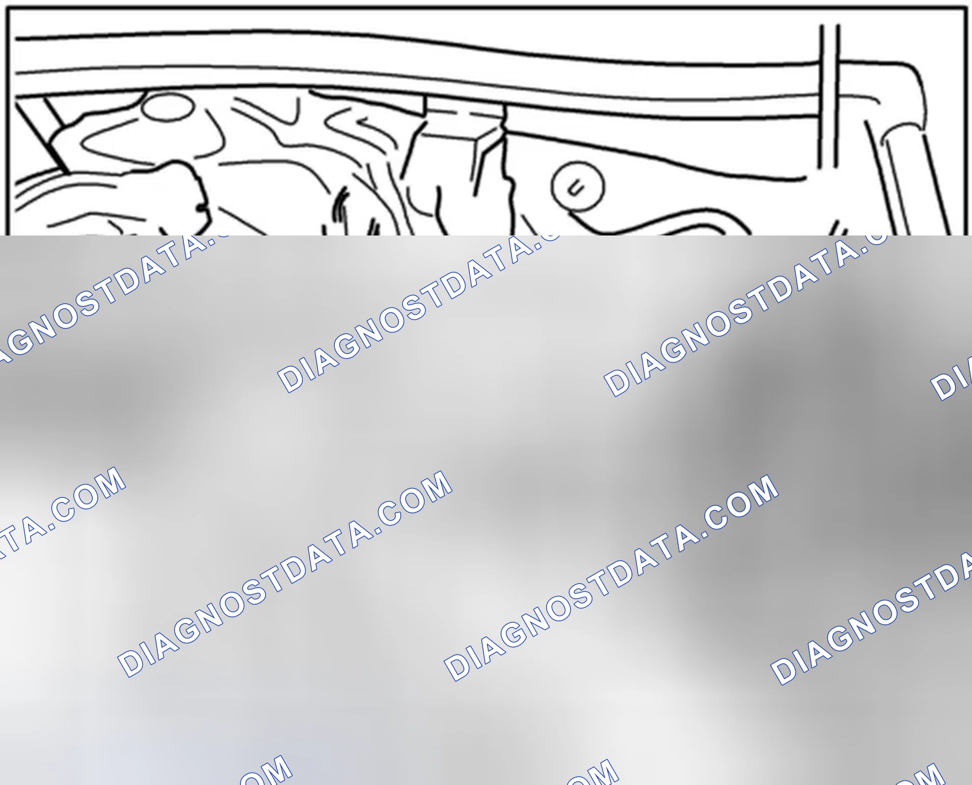 Scheme 164: Checking fluid level for power-assisted steering