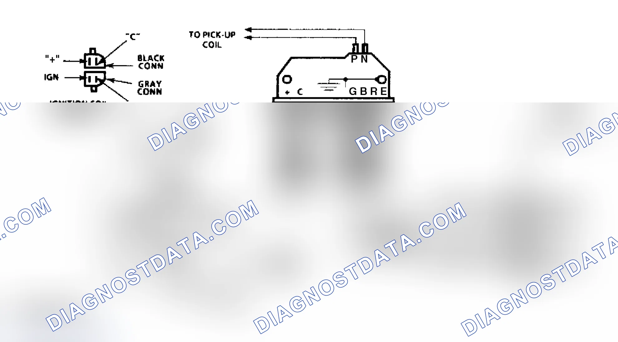 Scheme 54: Code 42 Schem.("S" & "T" Series 4.3L A/T& Util. Vehicles M/T) Ignition Control