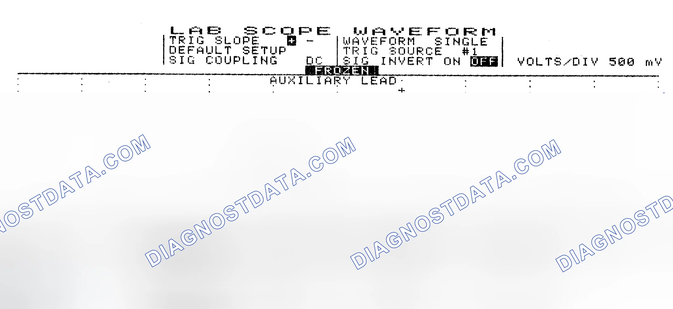 Scheme 10: Single Injector w/Excessive Current Flow - Current Pattern