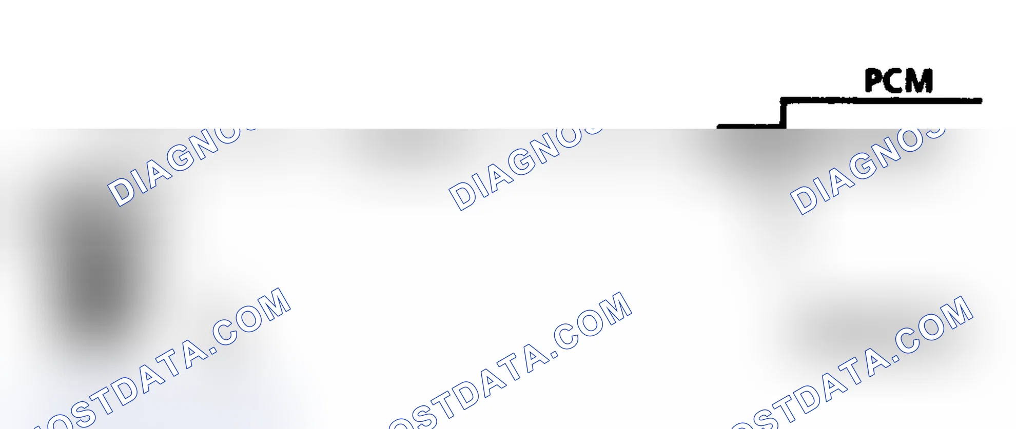 Scheme 331: Code 43 Schematic (All Models) Knock Sensor Without Spark Module (Single Sensor)