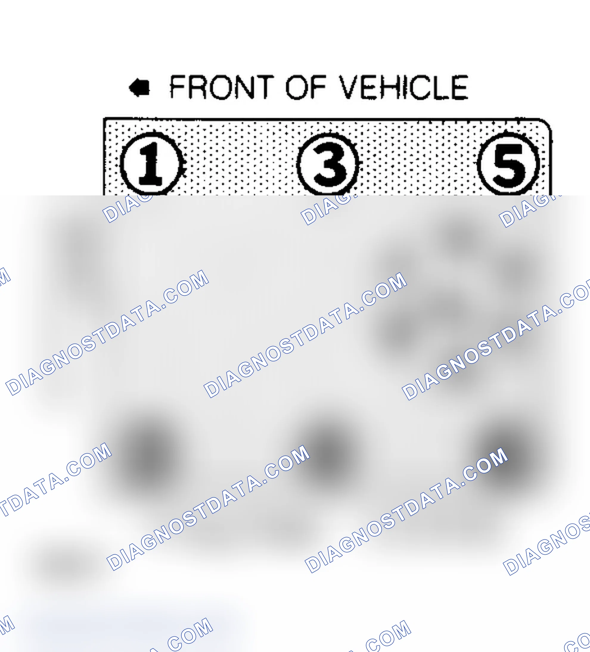 Scheme 3: Firing Order & Timing Marks (3.1L)