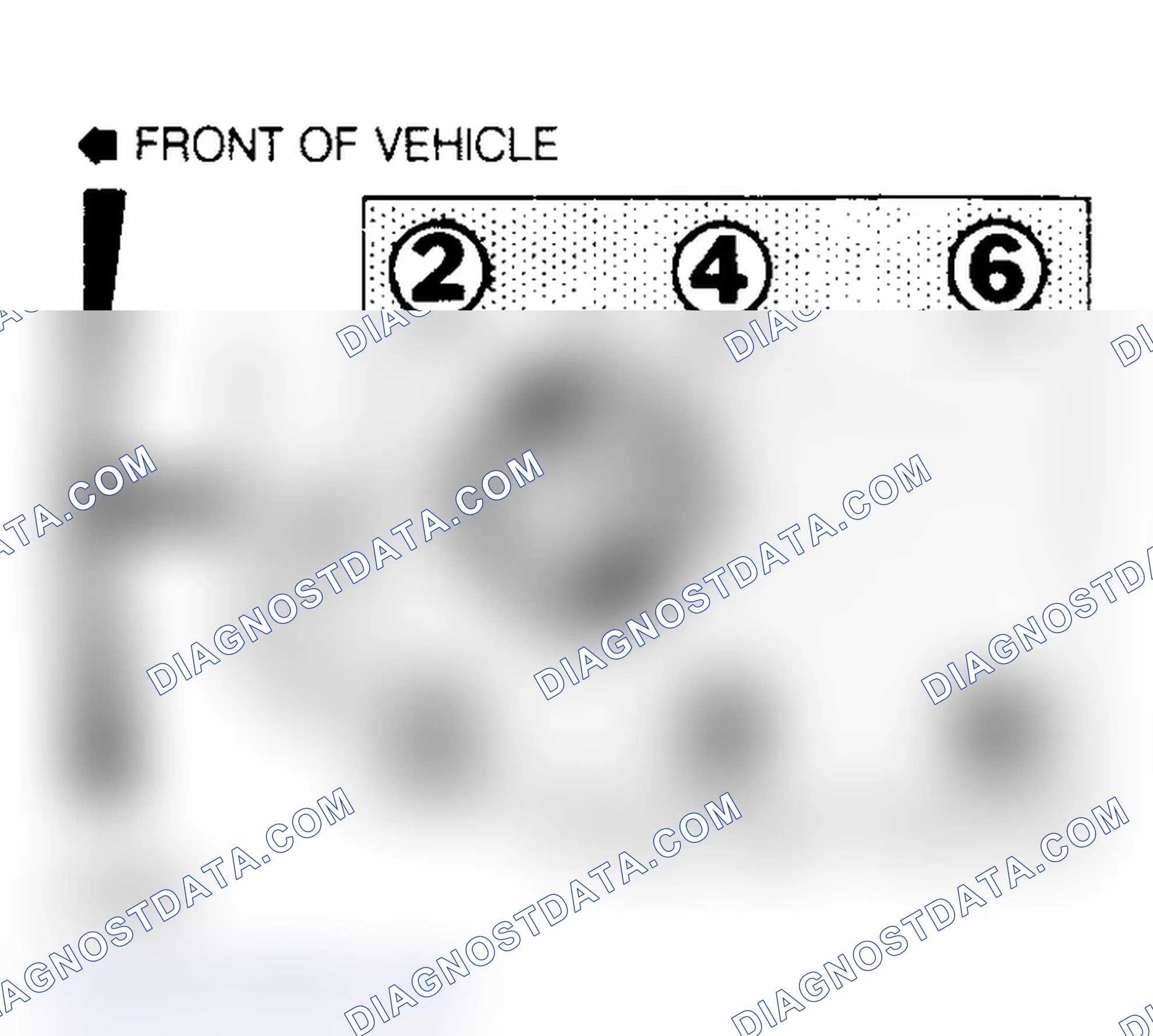 Scheme 10: 3.8L (VIN A) Firing Order & Timing Marks