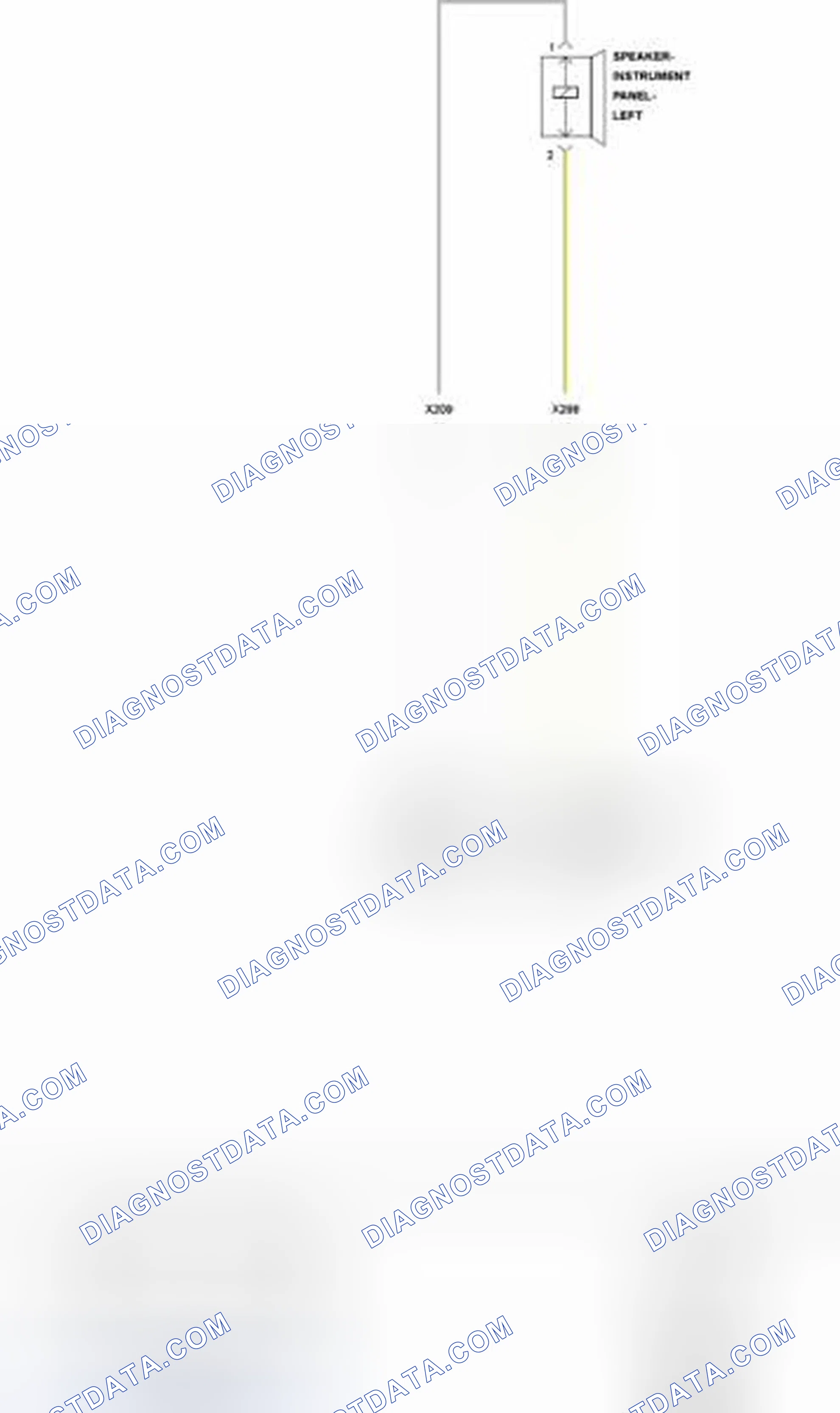 Scheme 52: B1461-CHANNEL 1 AUDIO SPEAKER OUTPUT CIRCUIT LOW