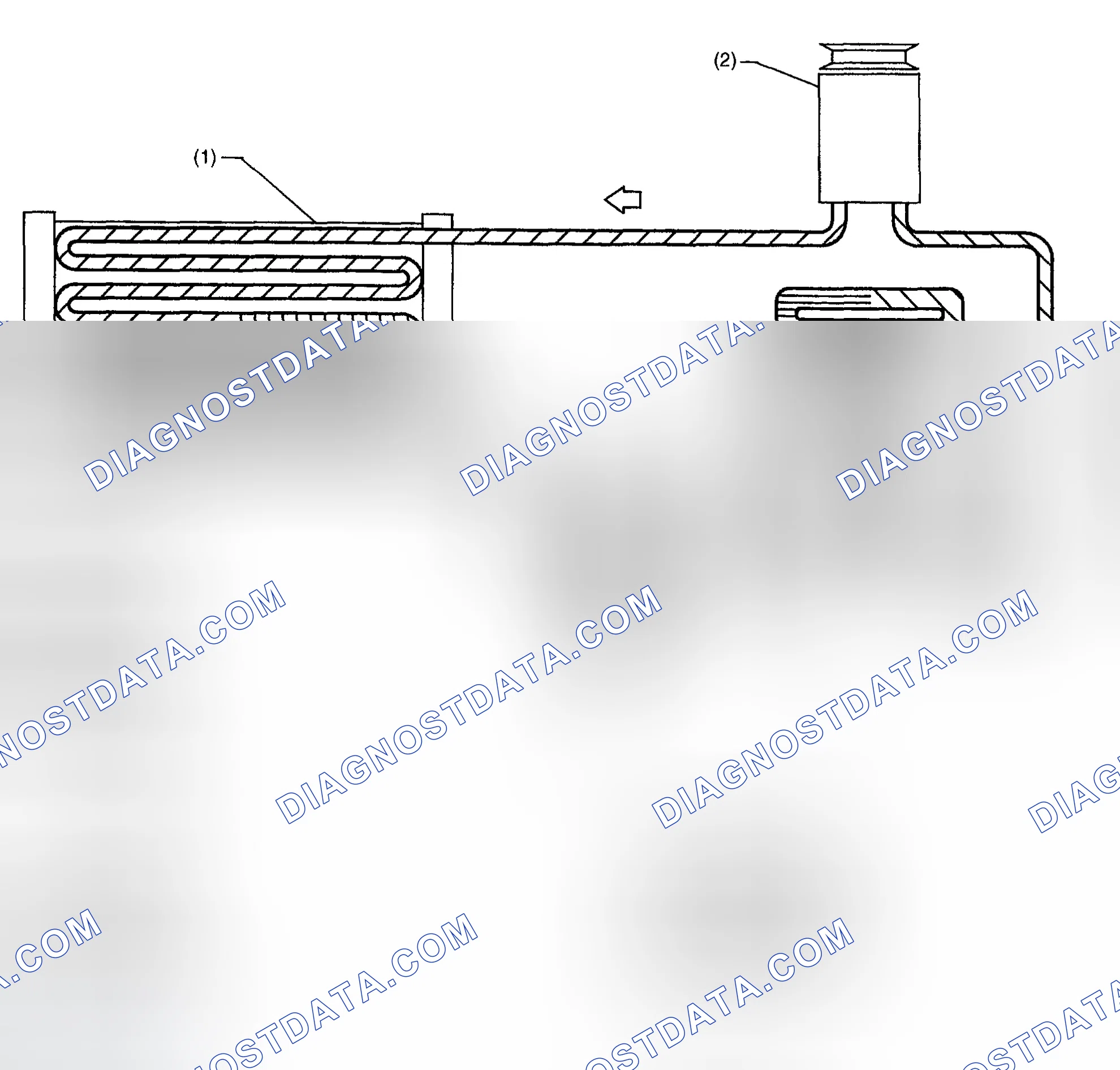 Scheme 124: Air Conditioning Cycle (Refrigerant Flow)