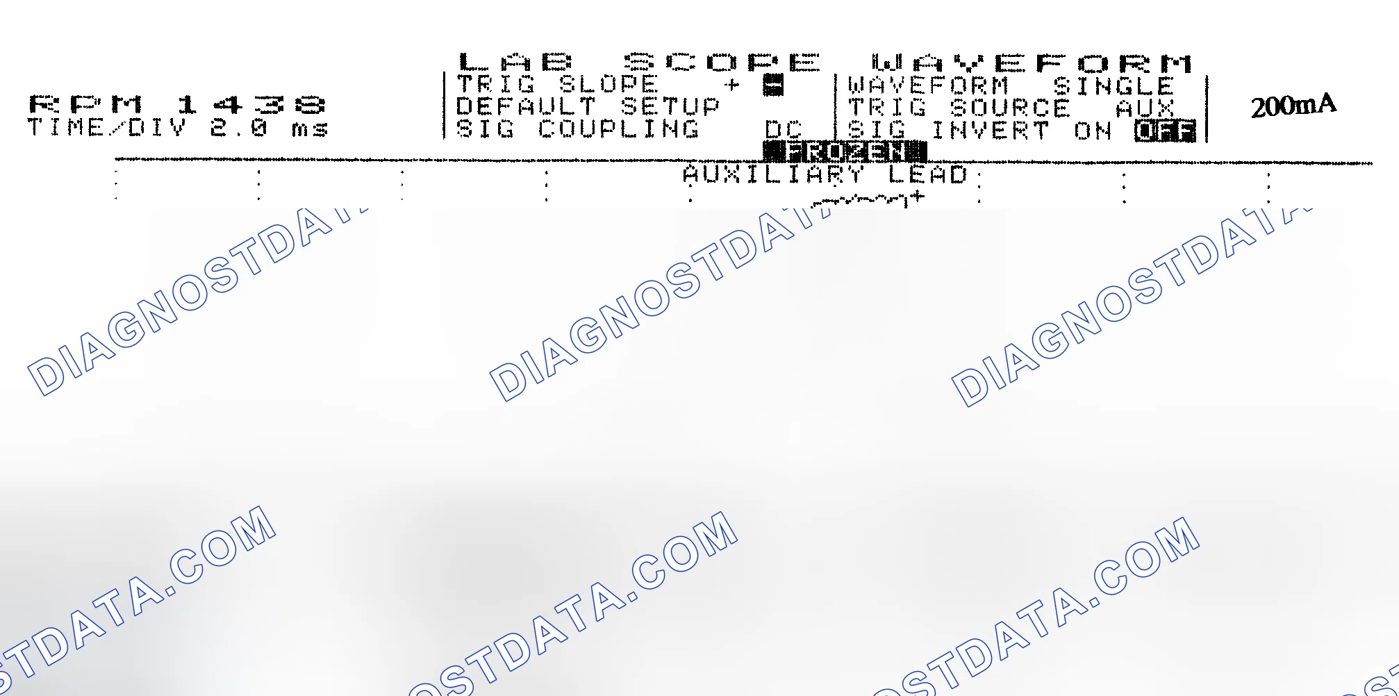 Scheme 15: Single Injector w/Normal Current Flow - Current Pattern