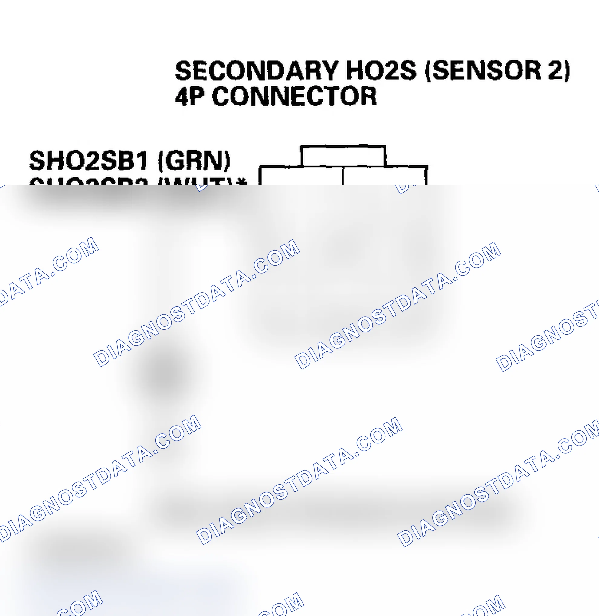 Scheme 80: DTC P0137, P0157: Rear Secondary HO2S (Bank 1, Sensor 2) Circuit Low Voltage (2003-2004 models); Fro