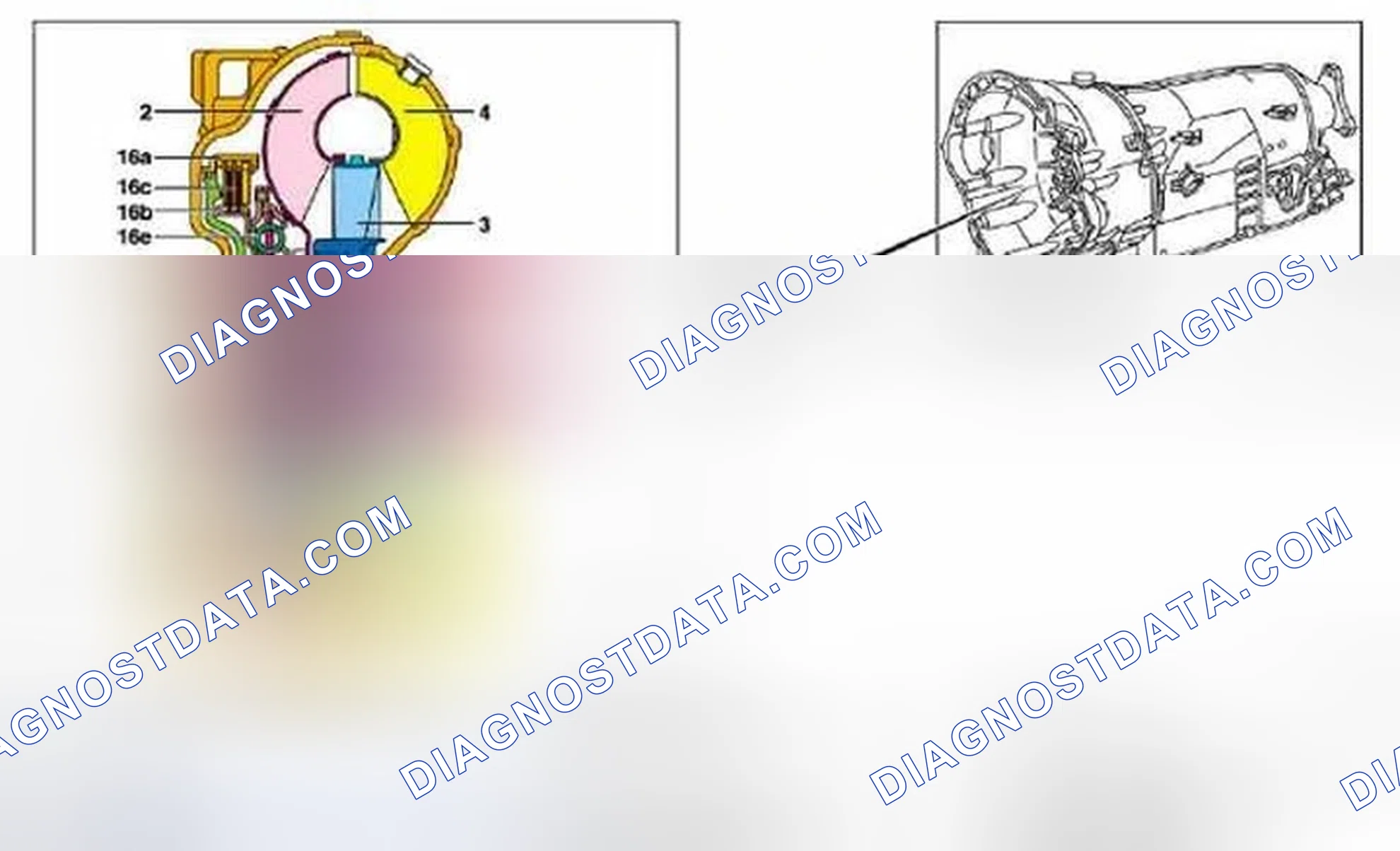 Scheme 12: Torque Converter Lockup Clutch Function Diagram - Transmission 722.9